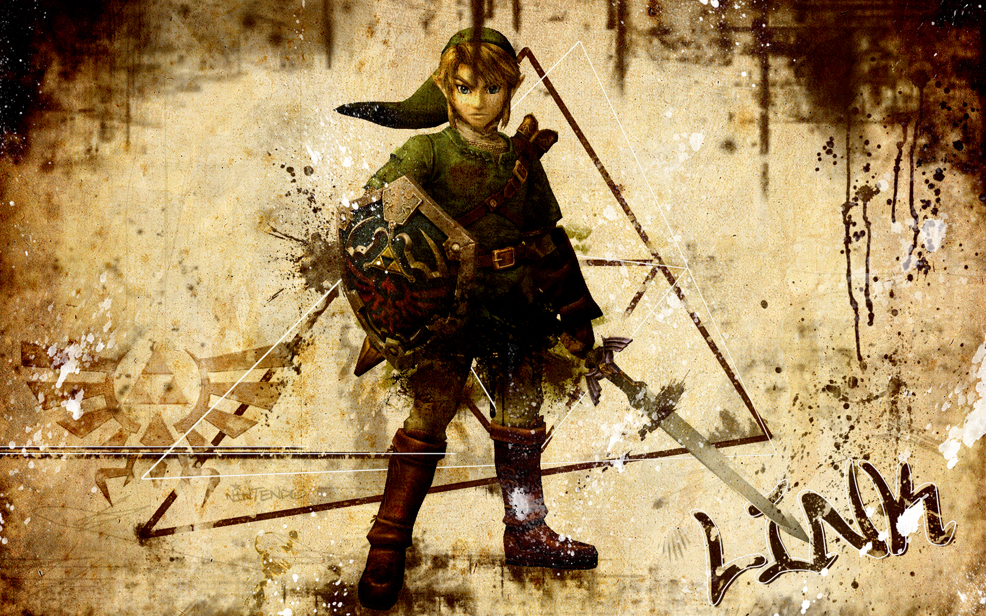 Link from The Legend of Zelda HD Wallpaper