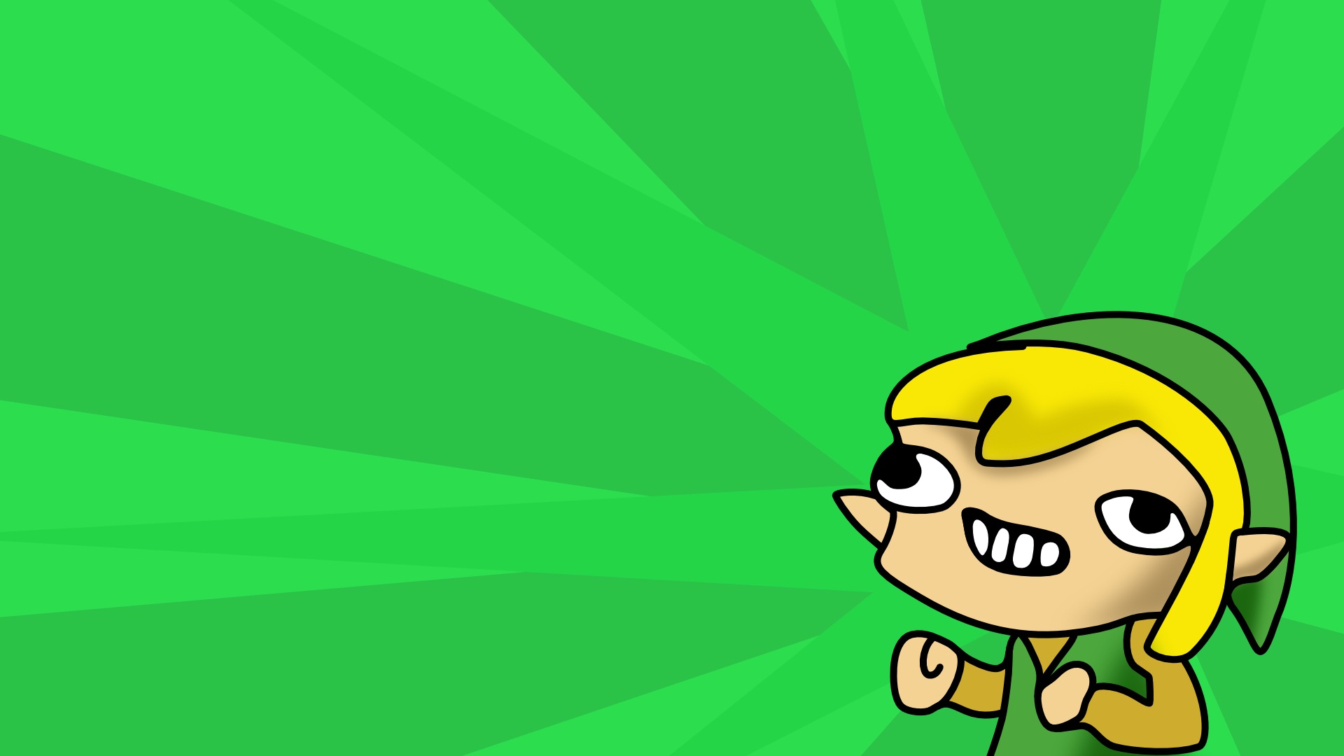 Link from The Legend of Zelda meme HD Wallpaper