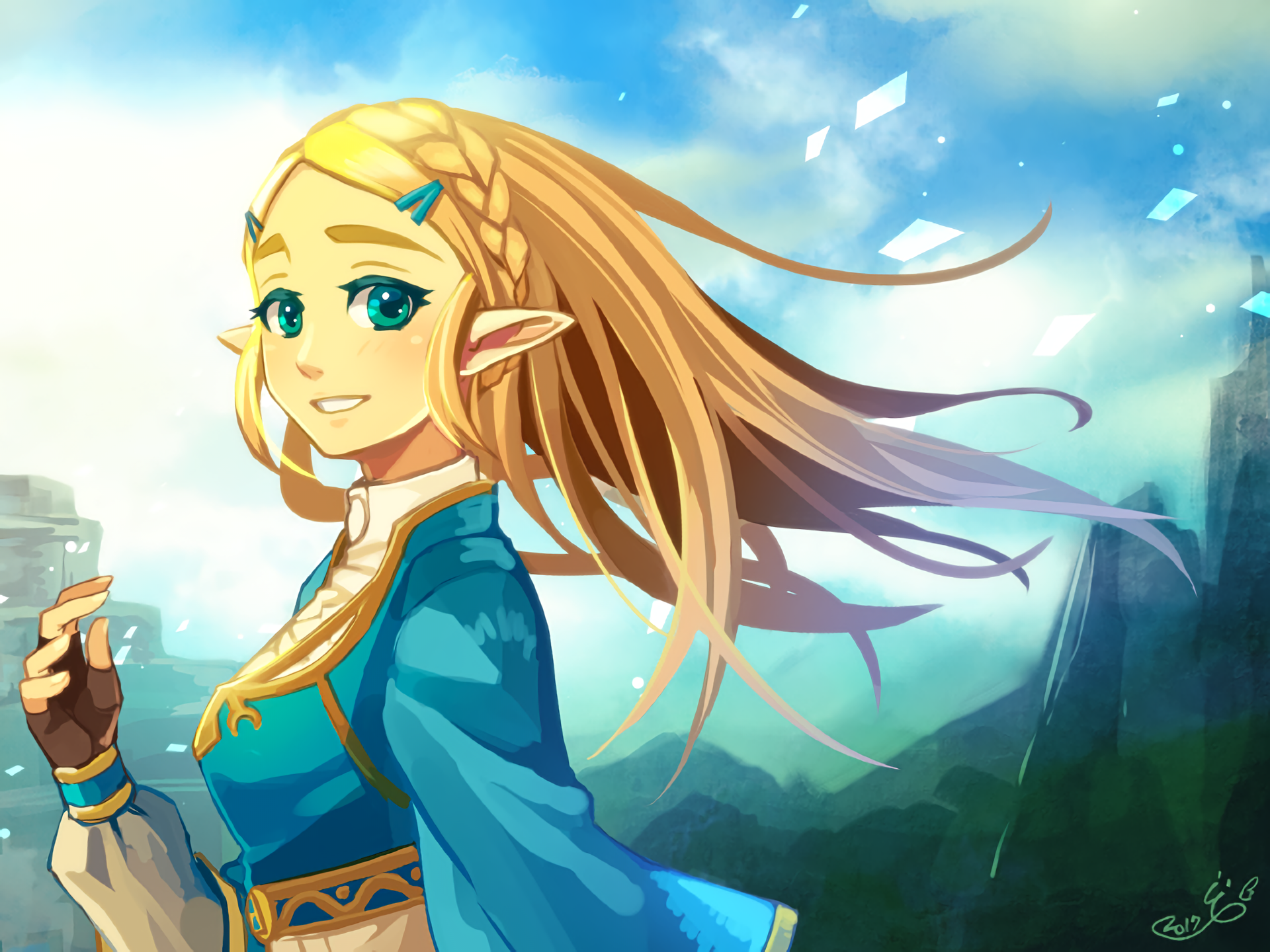 Princess Zelda from The Legend of Zelda HD Wallpaper