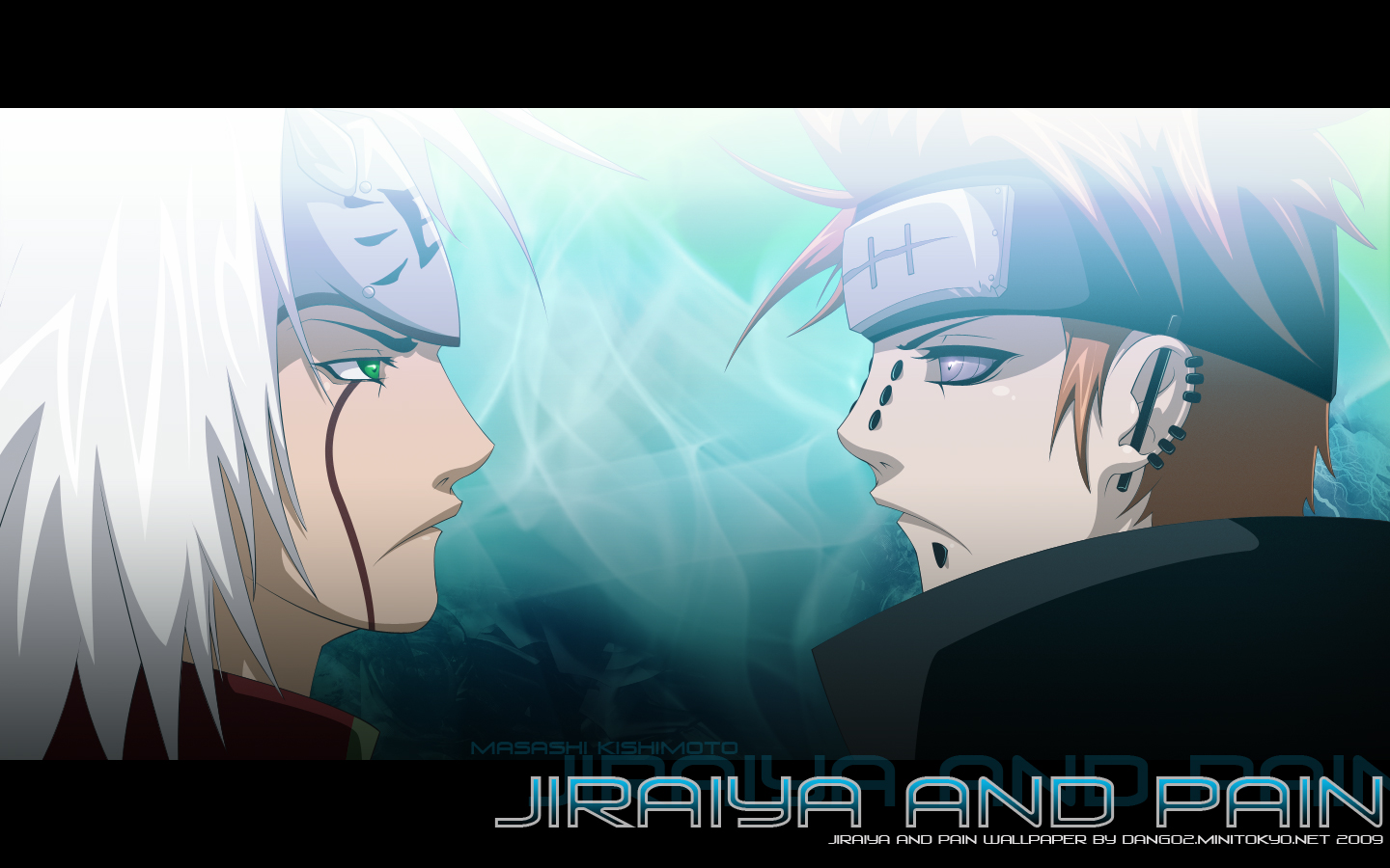 Jiraiya and Pain from Naruto HD Wallpaper