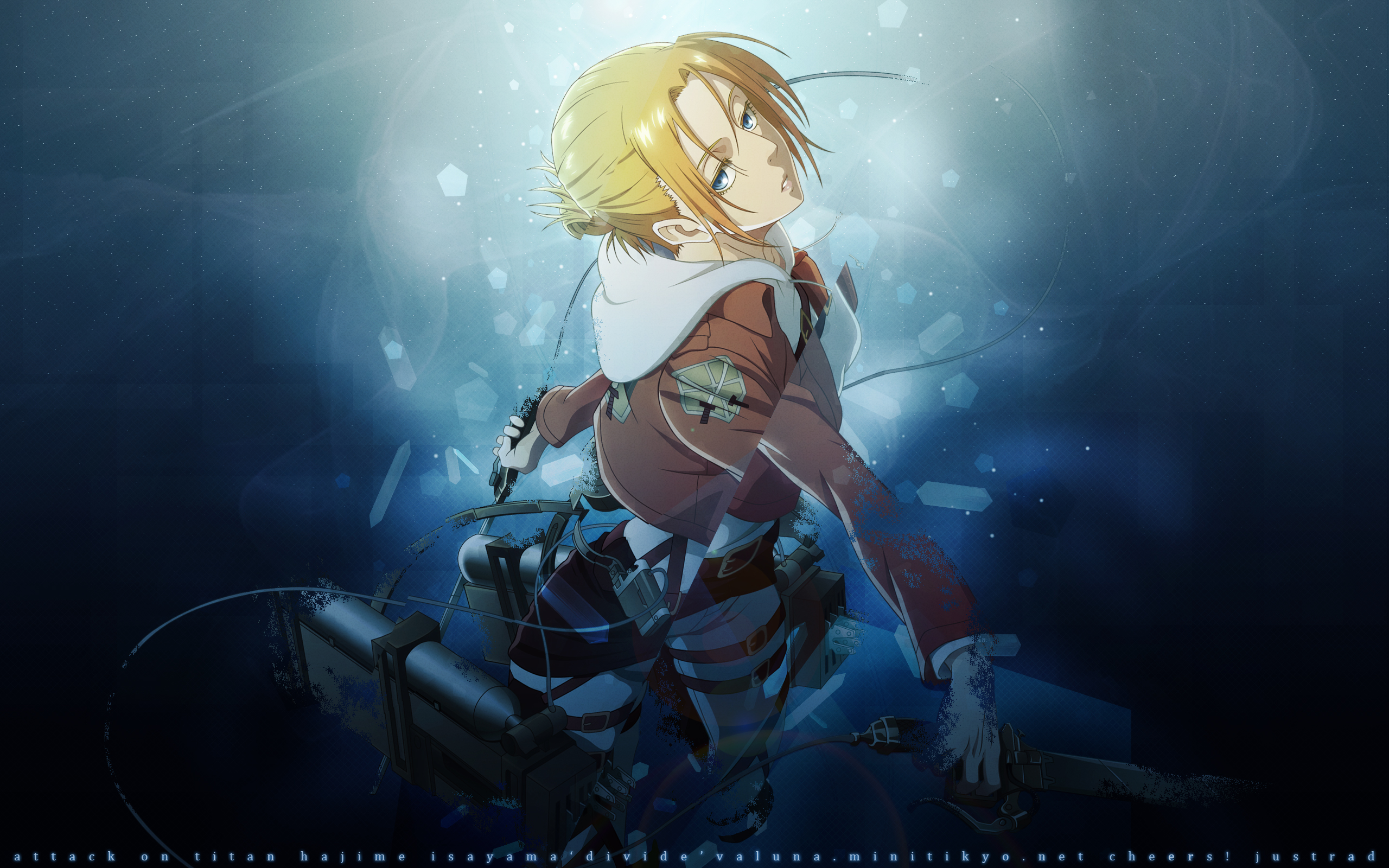 Annie Leonhart from Attack on Titan HD Wallpaper
