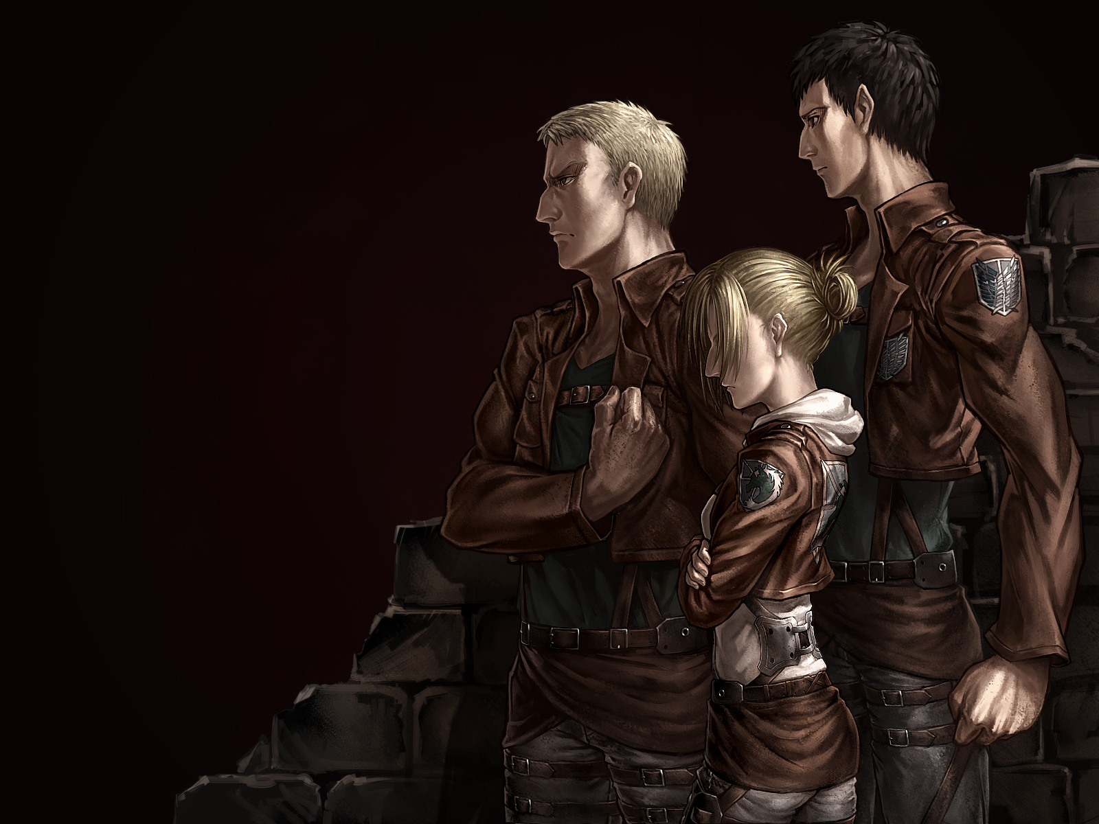 Annie Leonhart from Attack on Titan HD Wallpaper