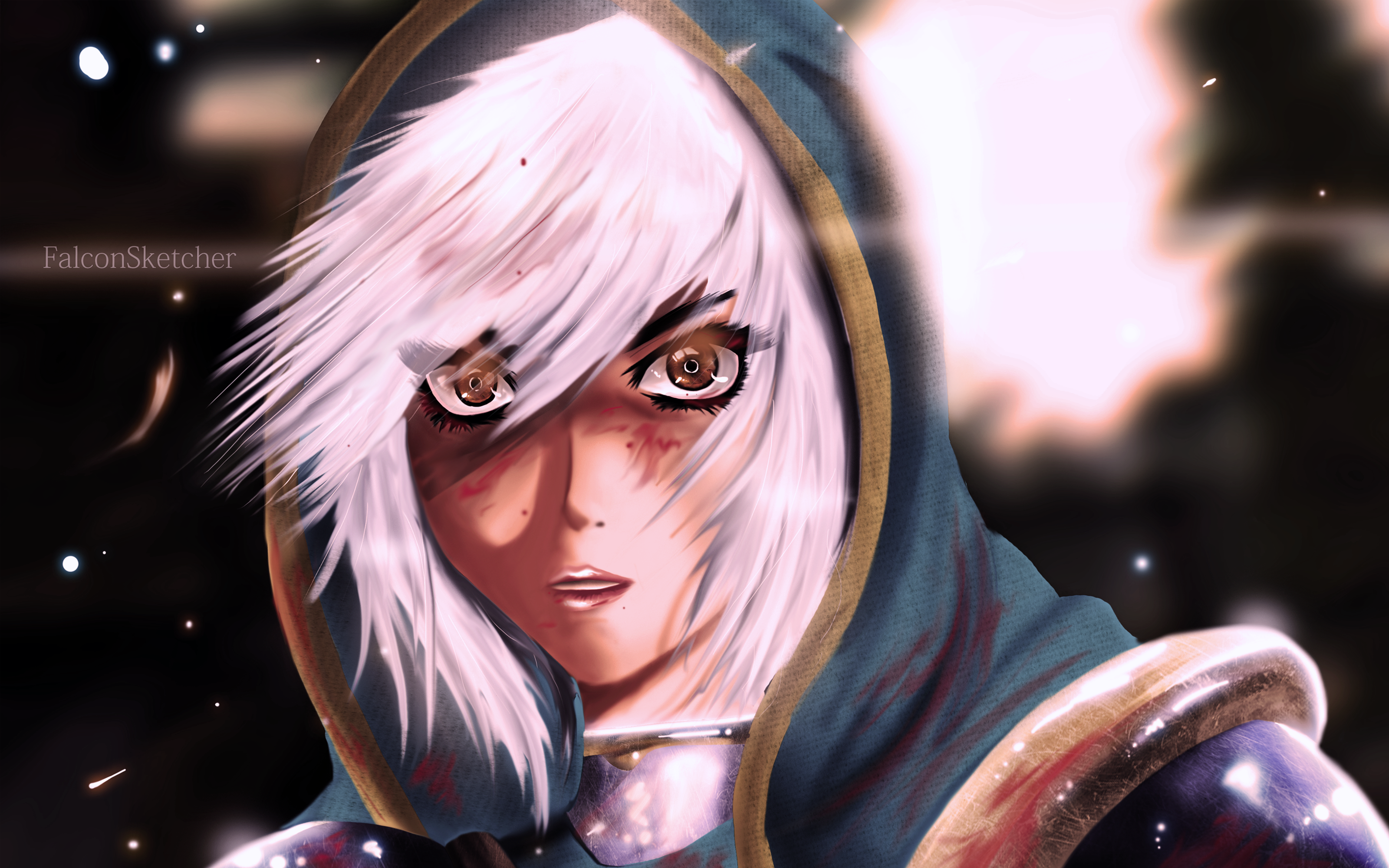 Riven from League of Legends HD Wallpaper