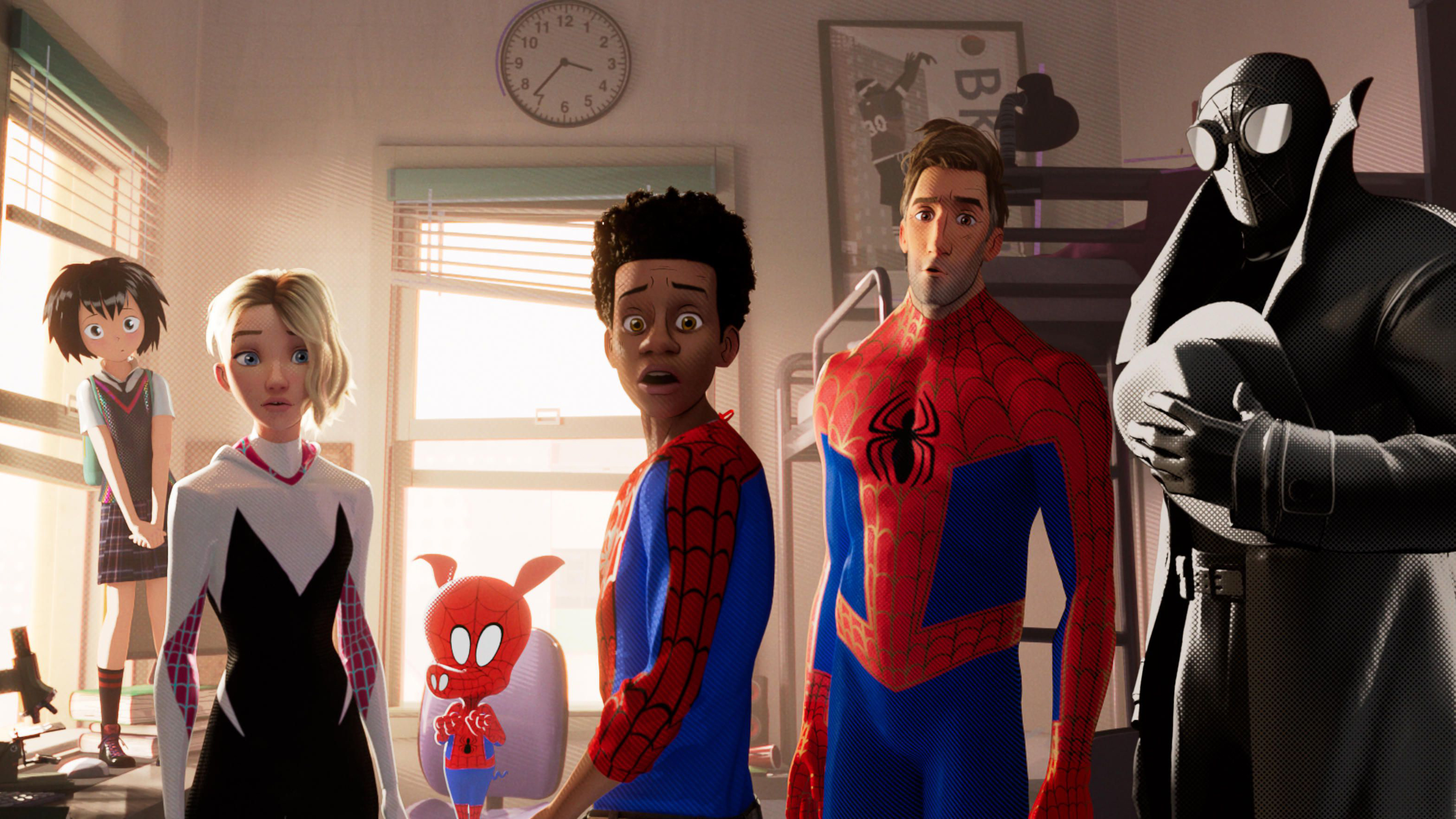 Spider-Man: Into the Spider-Verse characters HD Wallpaper