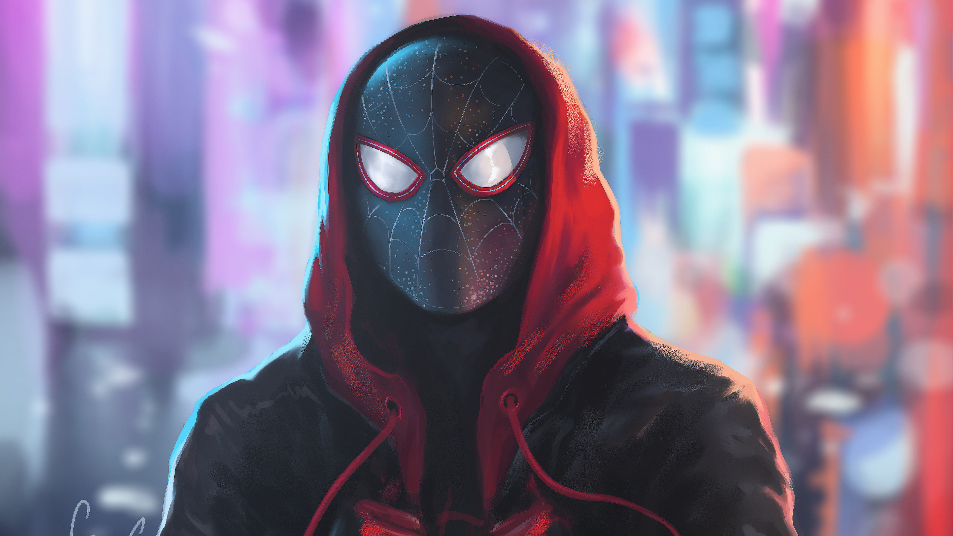 Miles Morales from Spider-Man HD Wallpaper