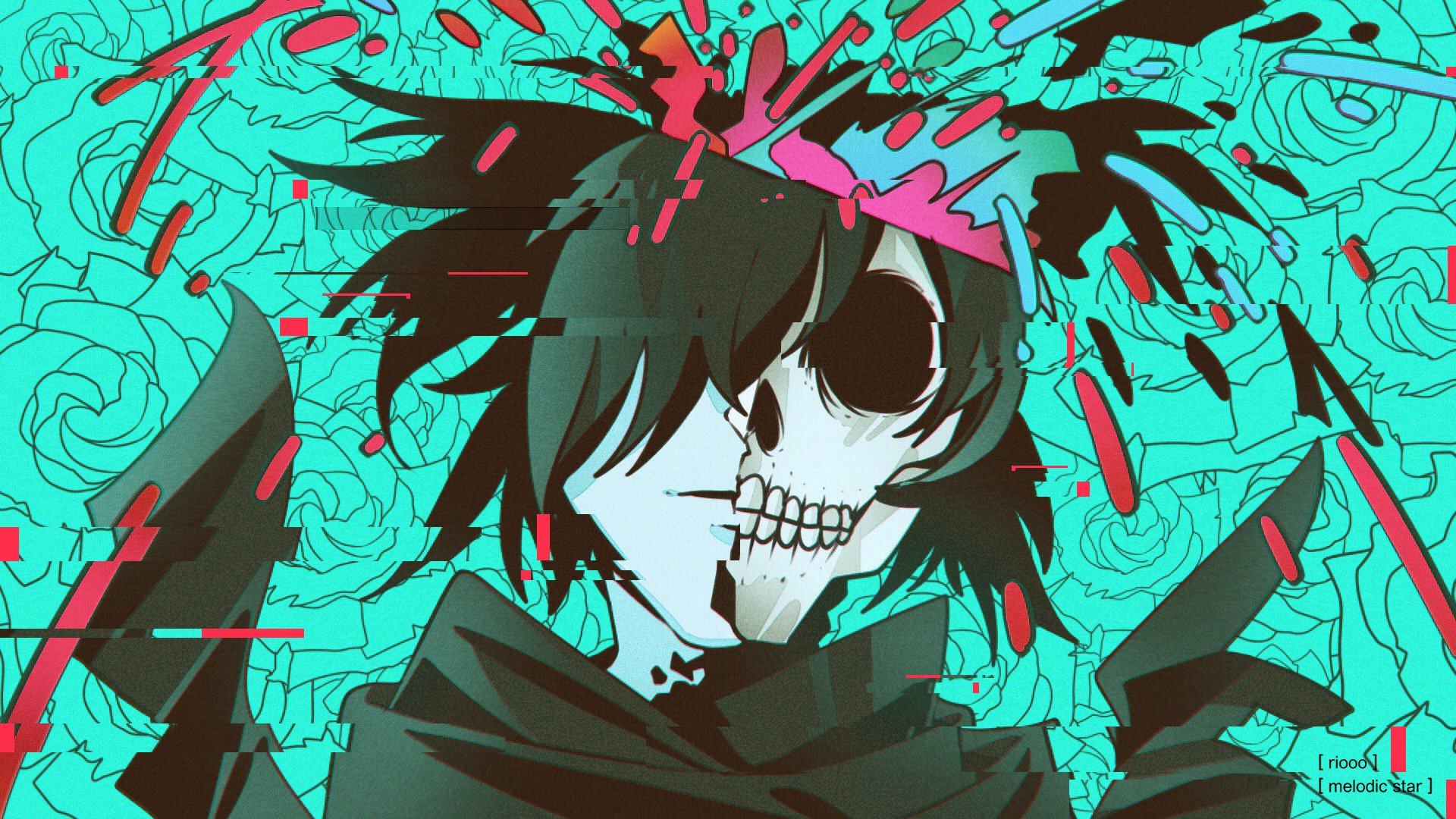 Hyakkimaru from Dororo with skull face HD Wallpaper
