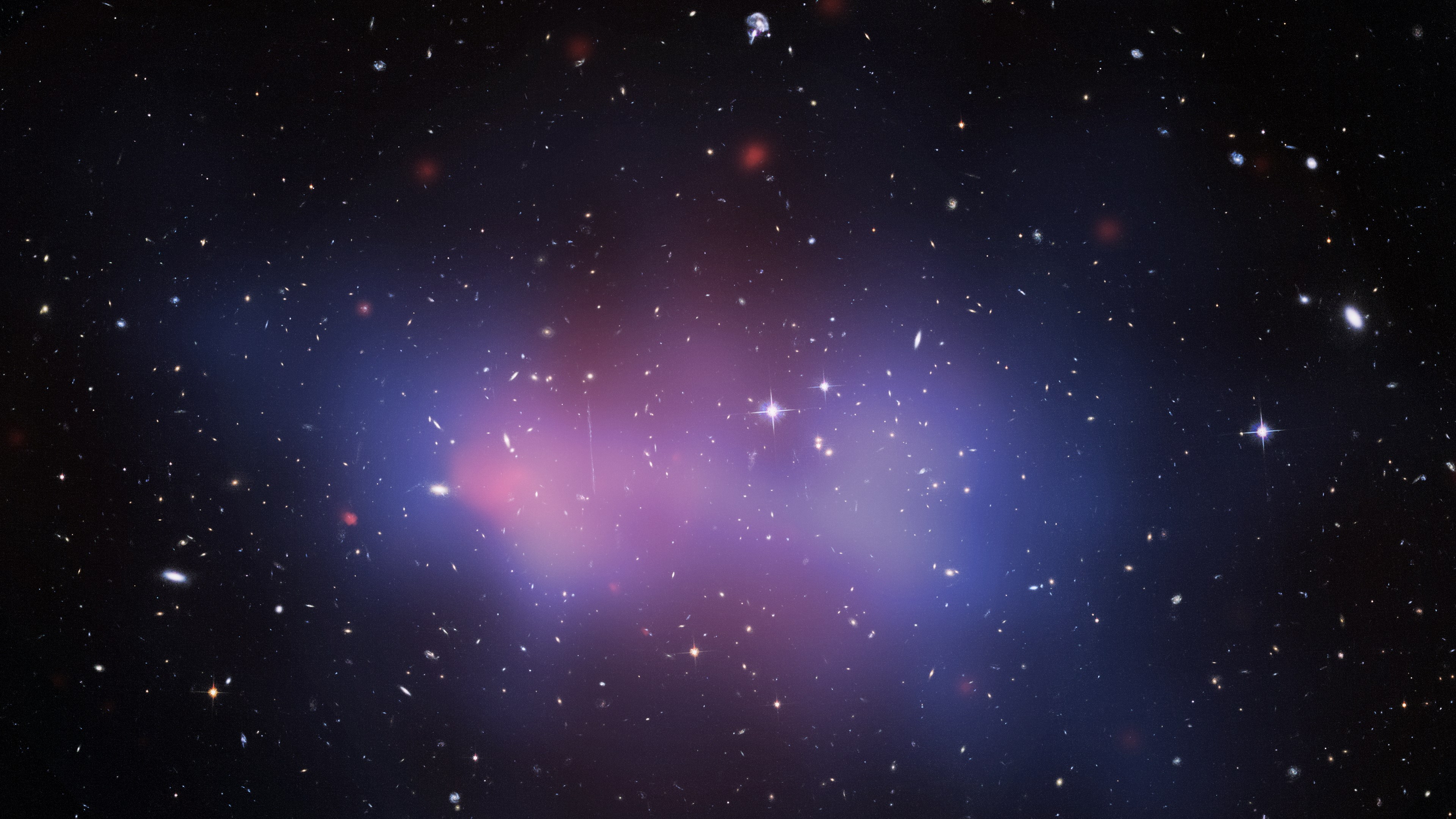 Galaxies and stars in deep space HD Wallpaper