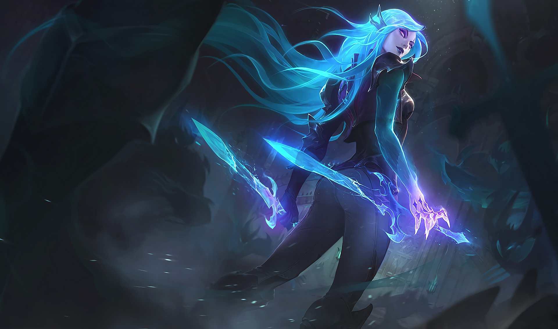 Katarina from League of Legends HD Wallpaper