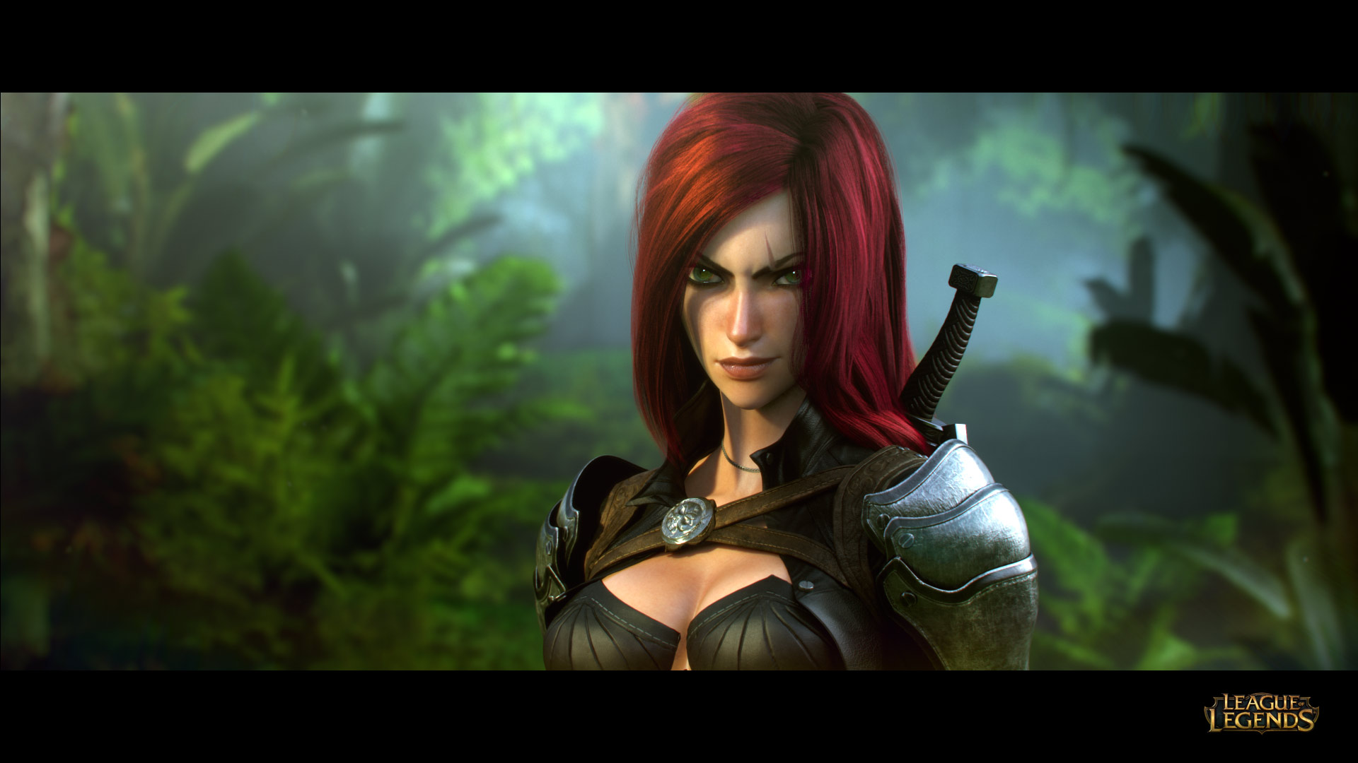 Katarina from League of Legends HD Wallpaper