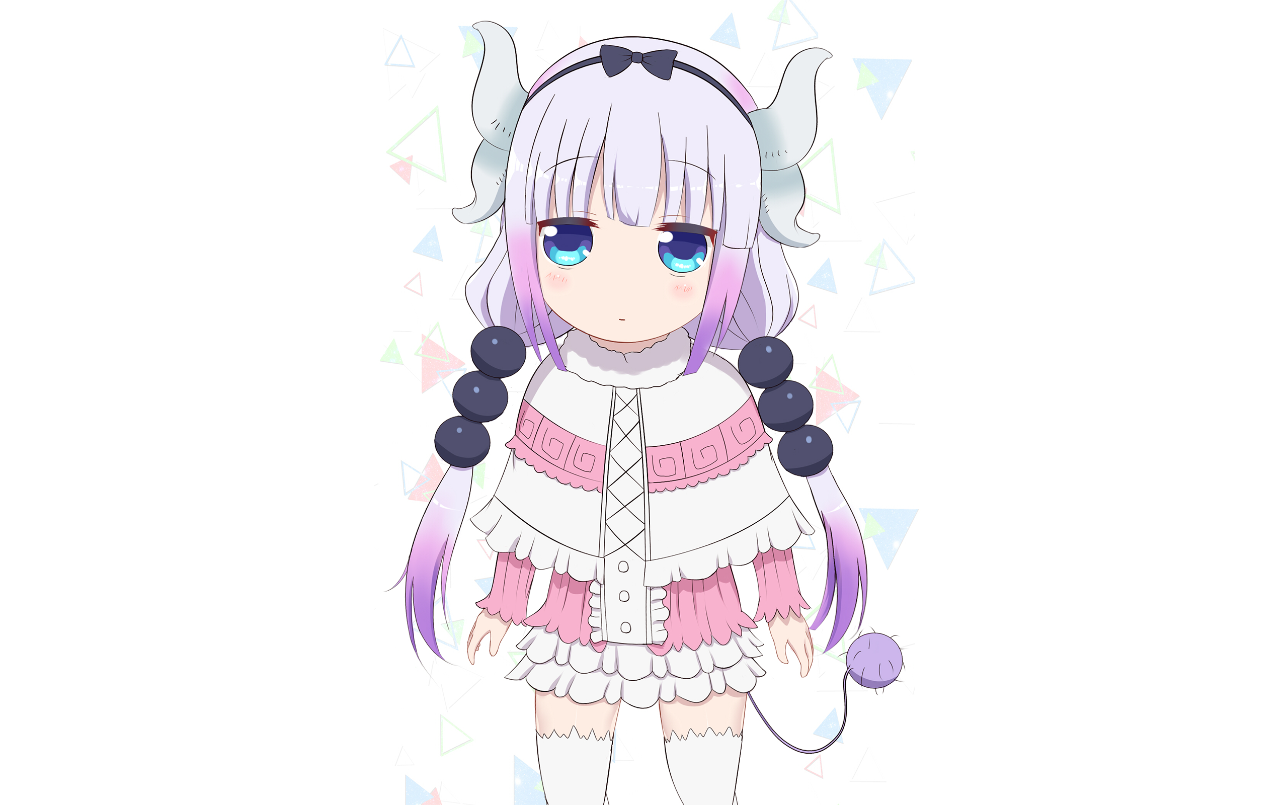 Kanna Kamui from Miss Kobayashi's Dragon Maid HD Wallpaper