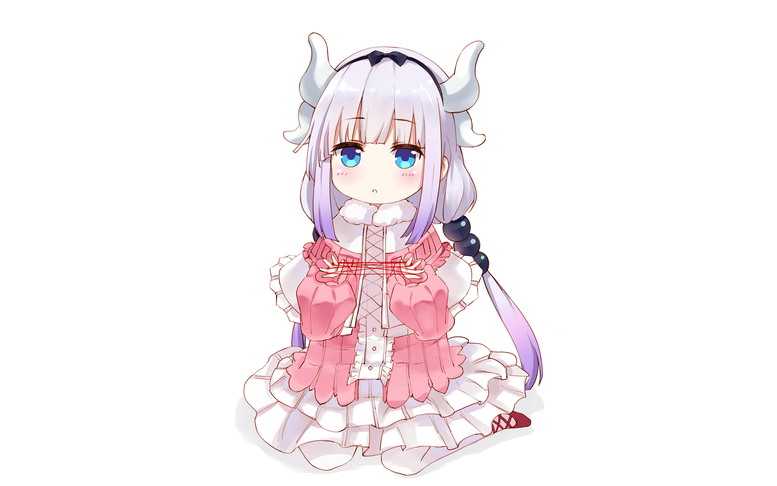 Kanna Kamui from Miss Kobayashi's Dragon Maid HD Wallpaper