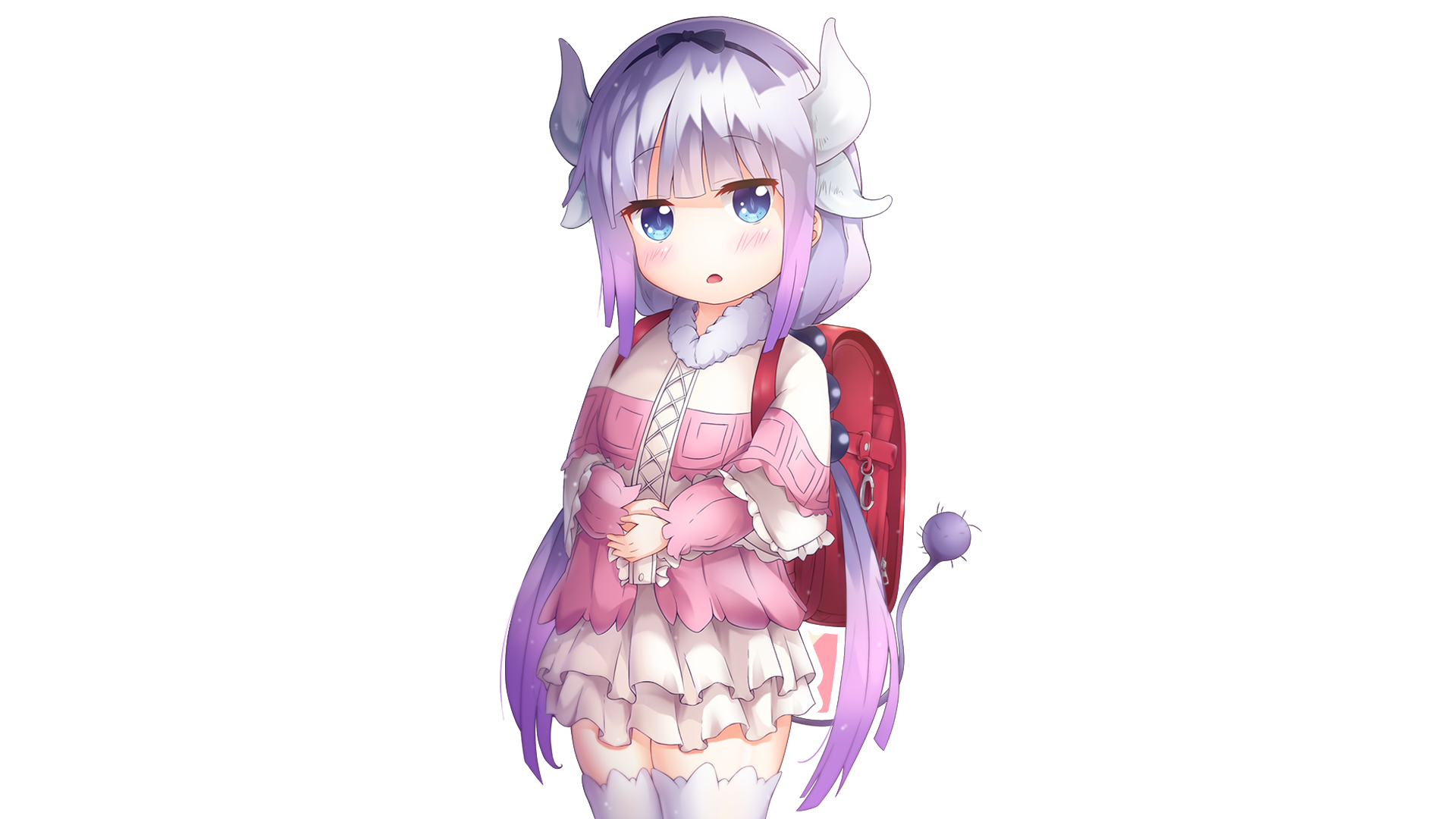 Kanna Kamui from Miss Kobayashi's Dragon Maid HD Wallpaper
