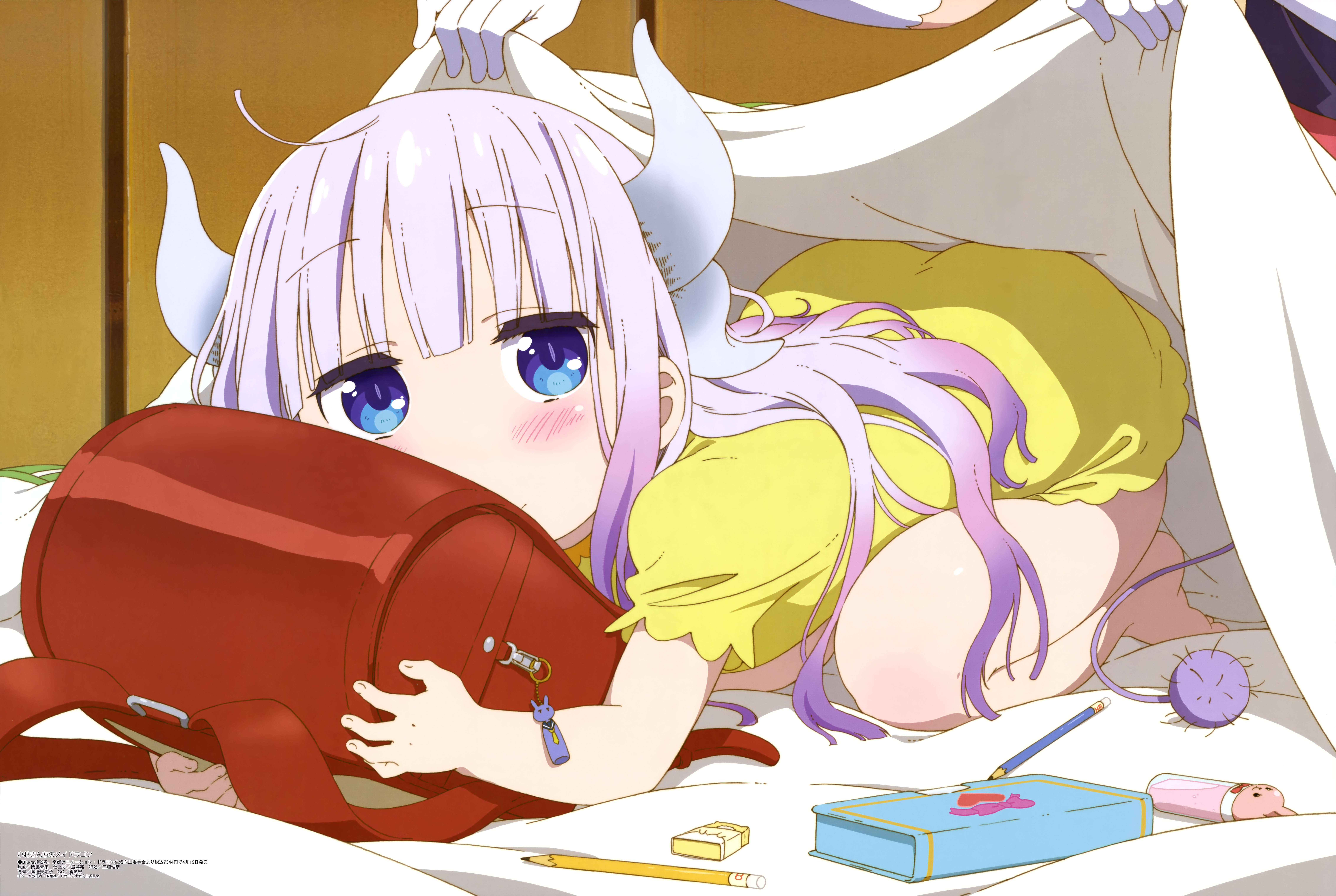 Kanna Kamui from Miss Kobayashi's Dragon Maid HD Wallpaper