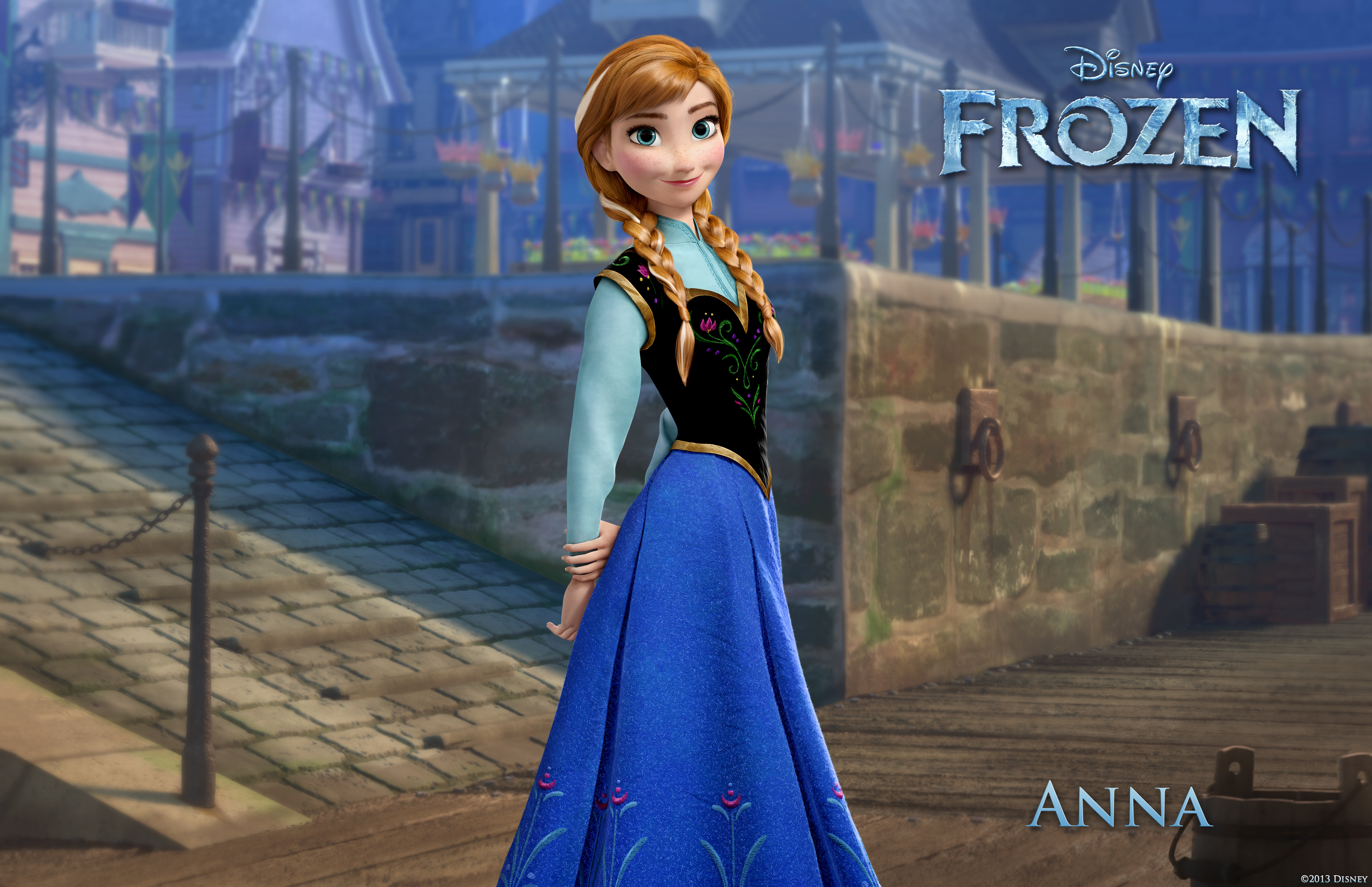 Anna from Disney's Frozen HD Wallpaper