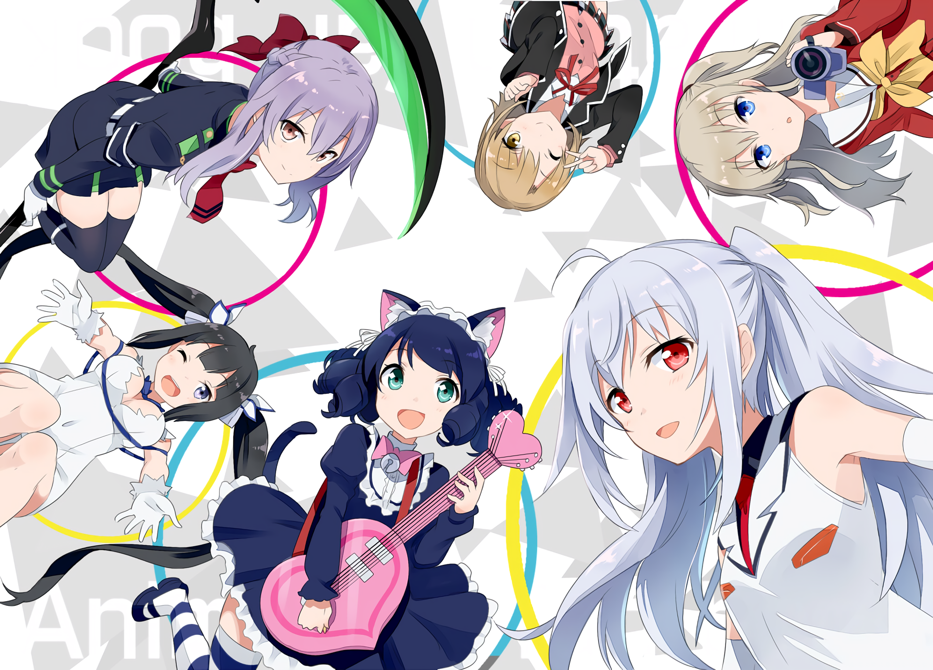 Characters from Plastic Memories HD Wallpaper