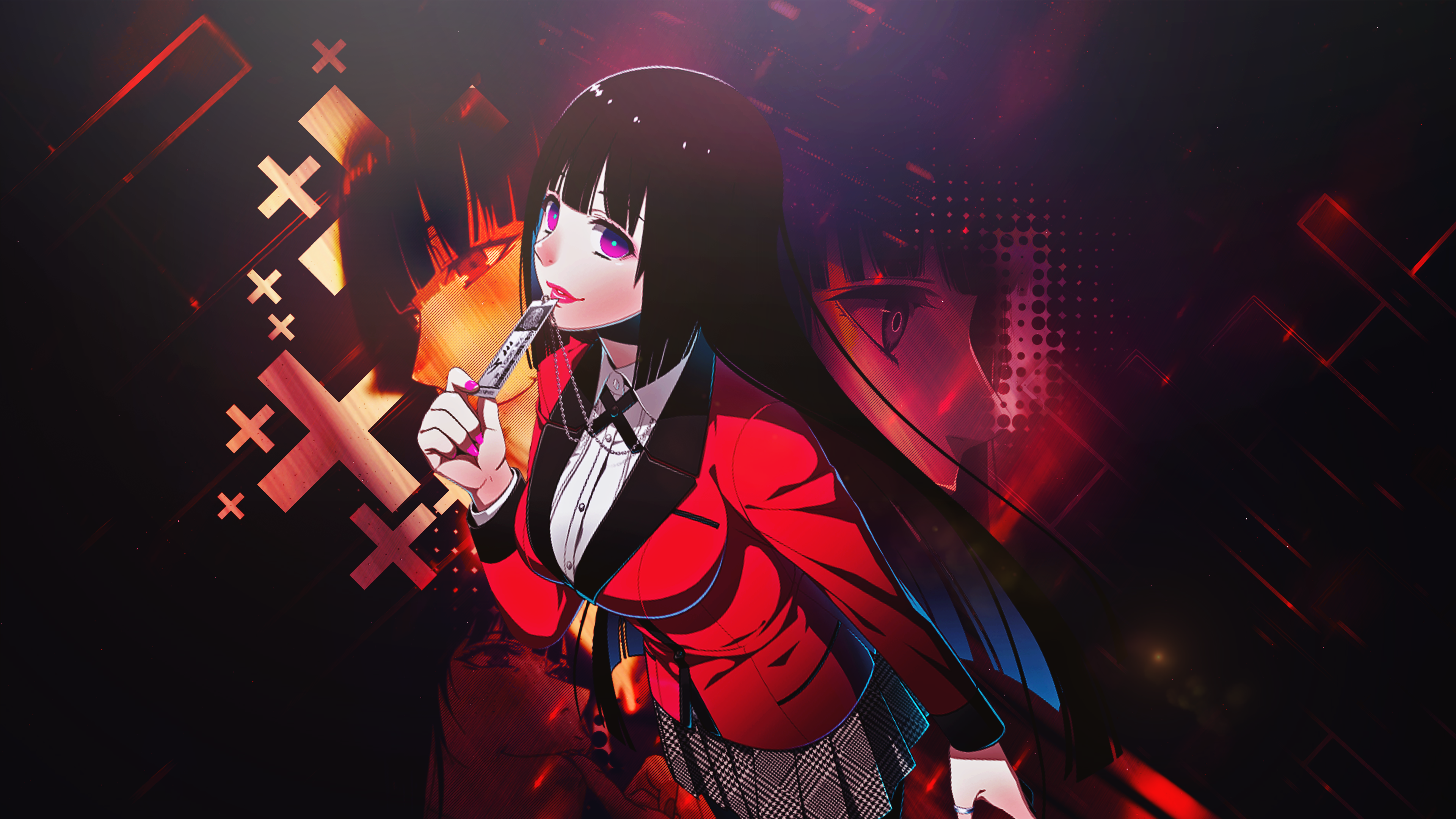 Yumeko Jabami from Kakegurui 4K HD Wallpaper