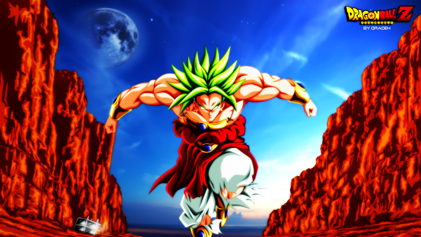 Broly from Dragon Ball Z HD Wallpaper