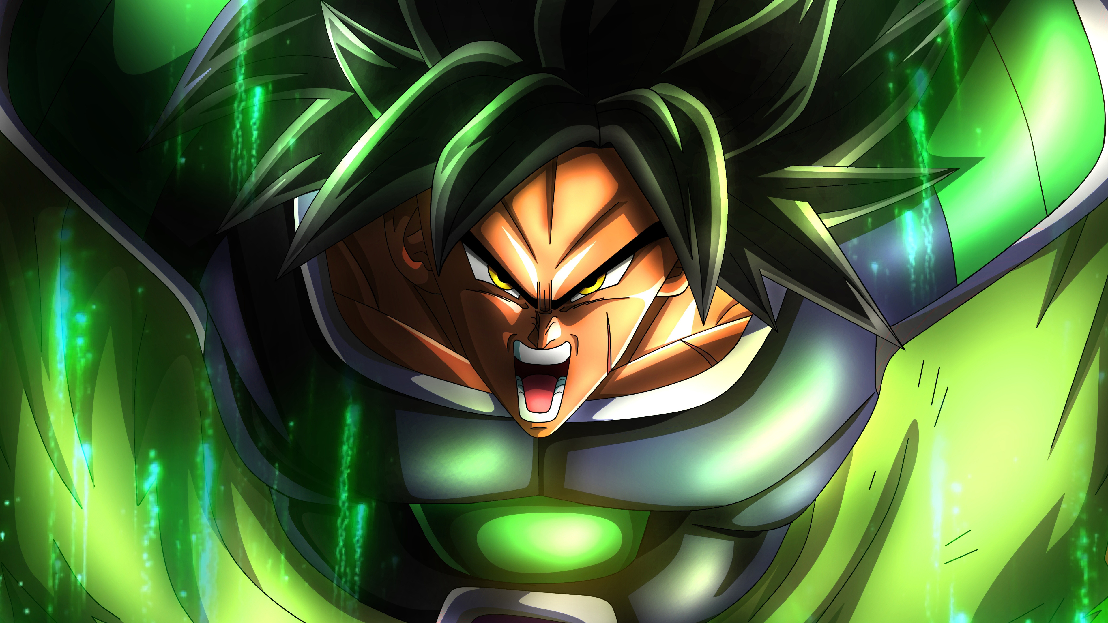 Broly from Dragon Ball 4K HD Wallpaper