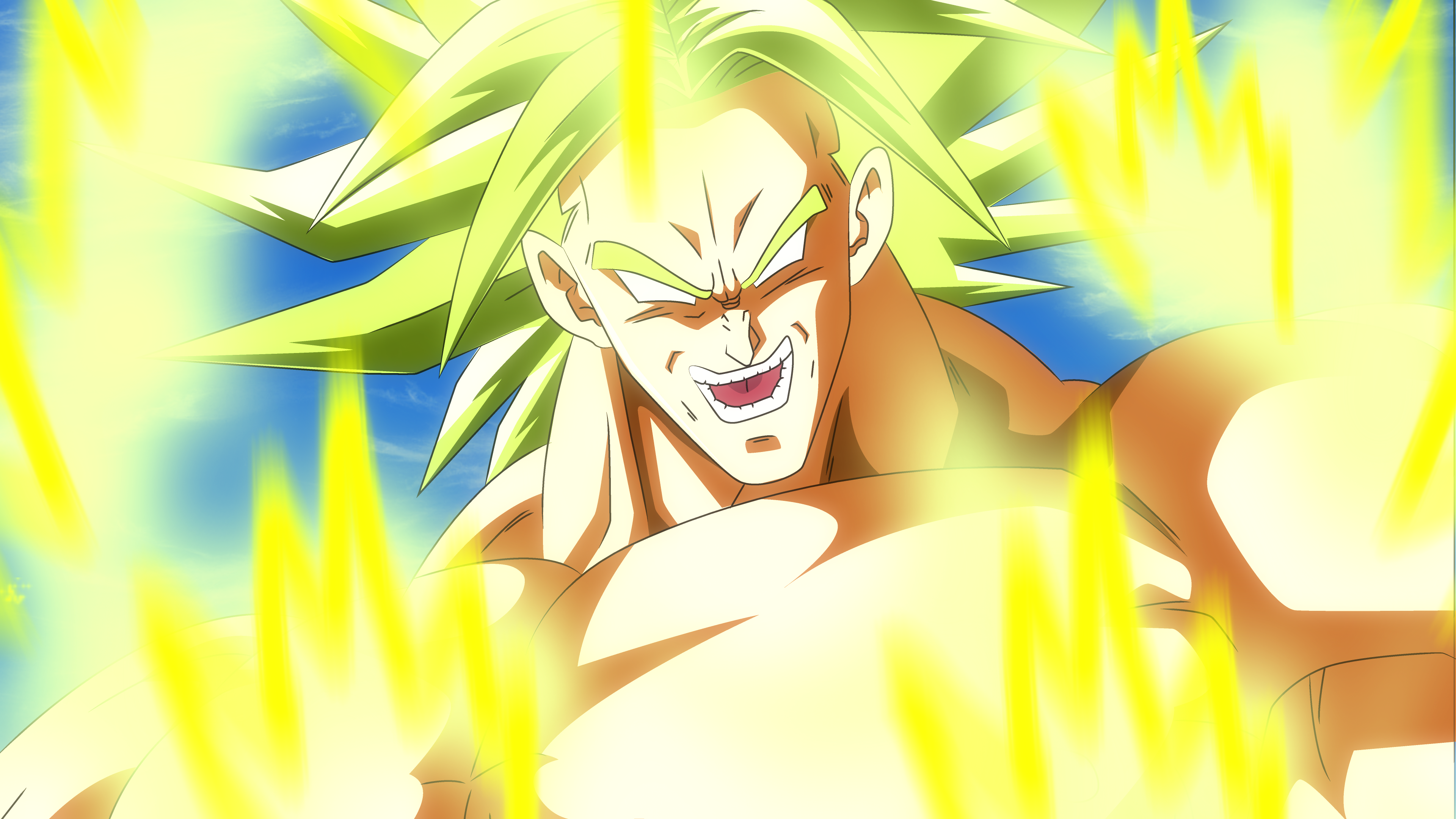 Broly from Dragon Ball 4K HD Wallpaper