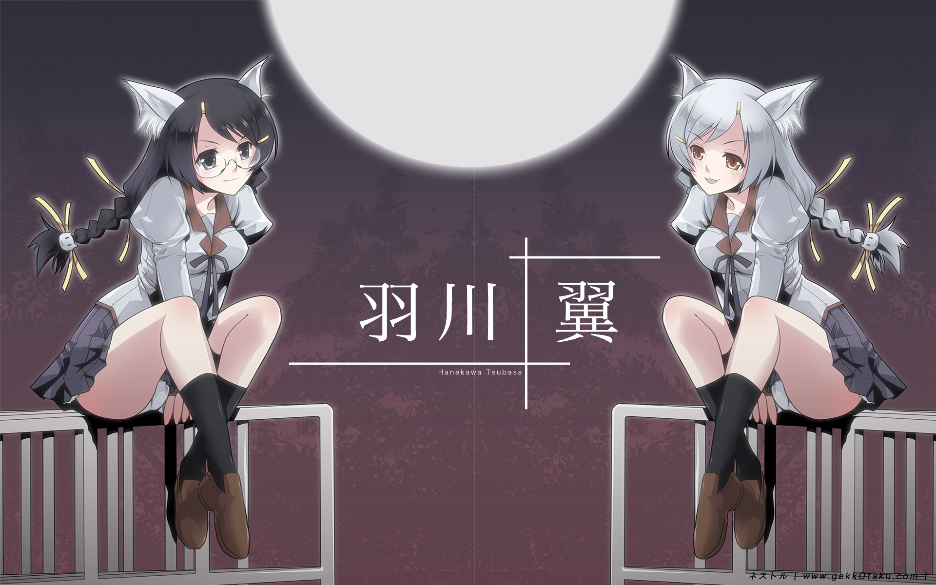 Hanekawa Tsubasa from Monogatari Series HD Wallpaper