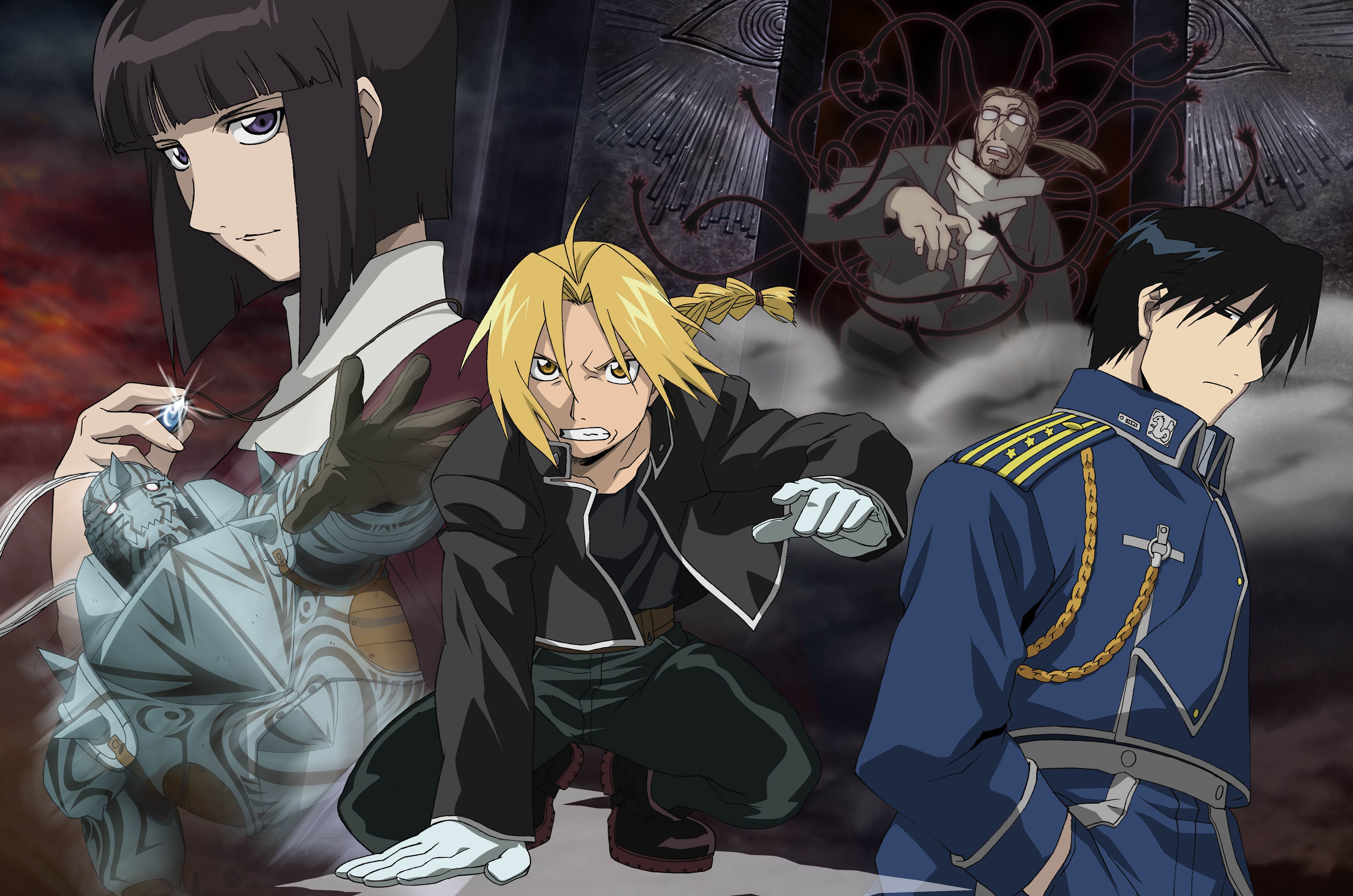 Fullmetal Alchemist: Brotherhood characters HD Wallpaper