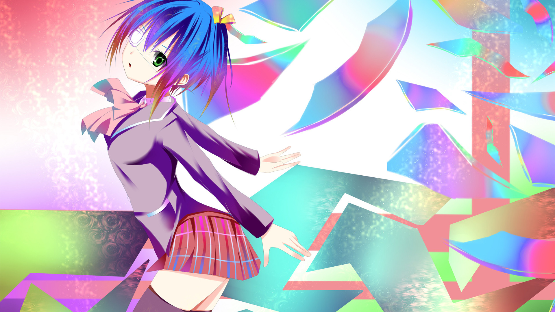 Rikka Takanashi from Chuunibyou demo Koi ga Shitai! HD Wallpaper