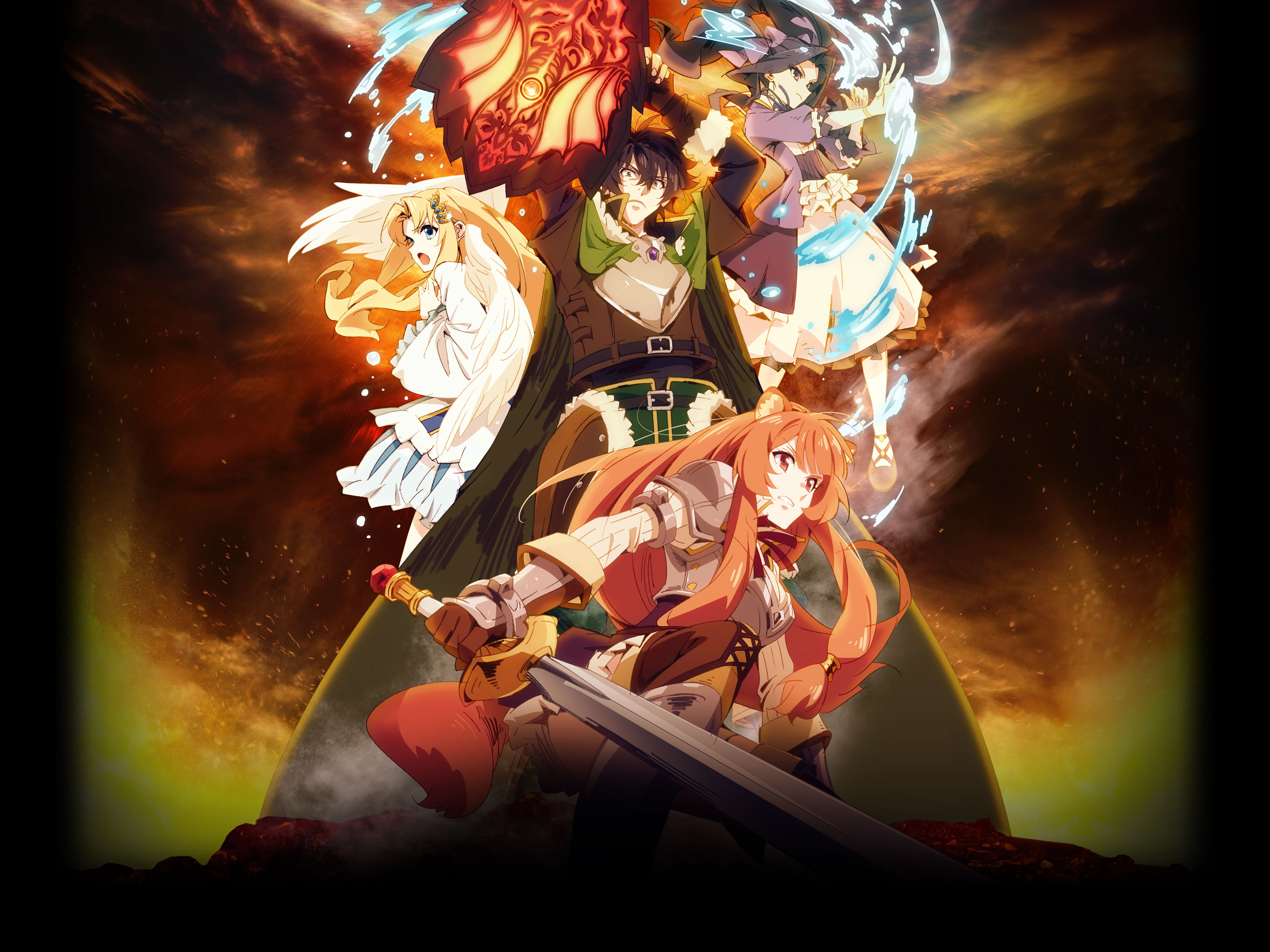 Raphtalia and companions from The Rising of the Shield Hero HD Wallpaper