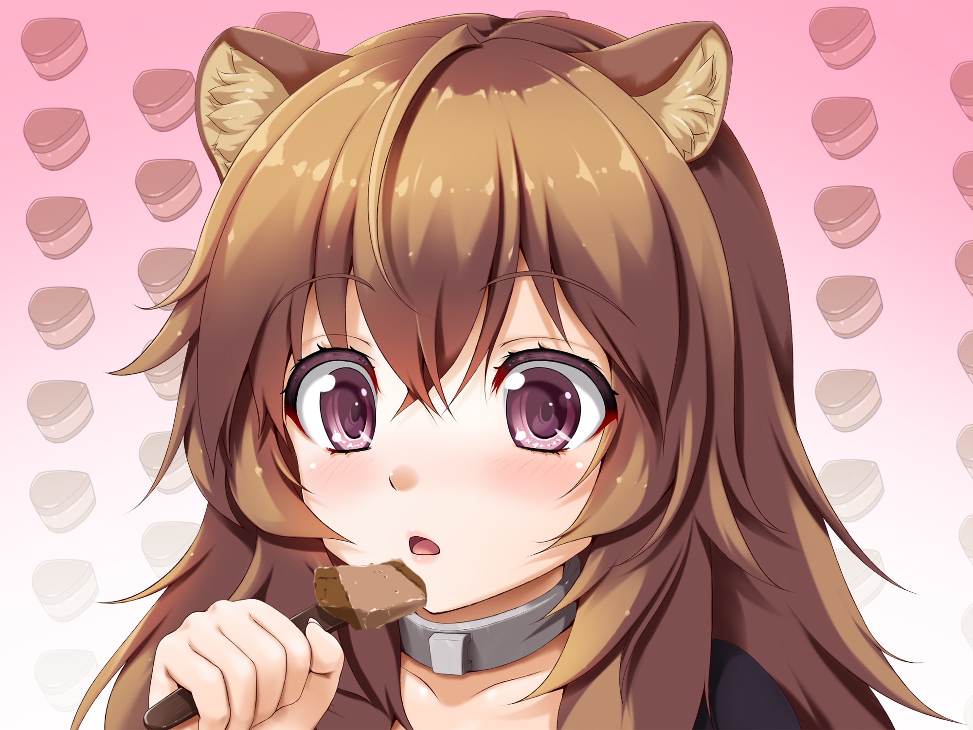 Raphtalia from The Rising of the Shield Hero eating chocolate HD Wallpaper