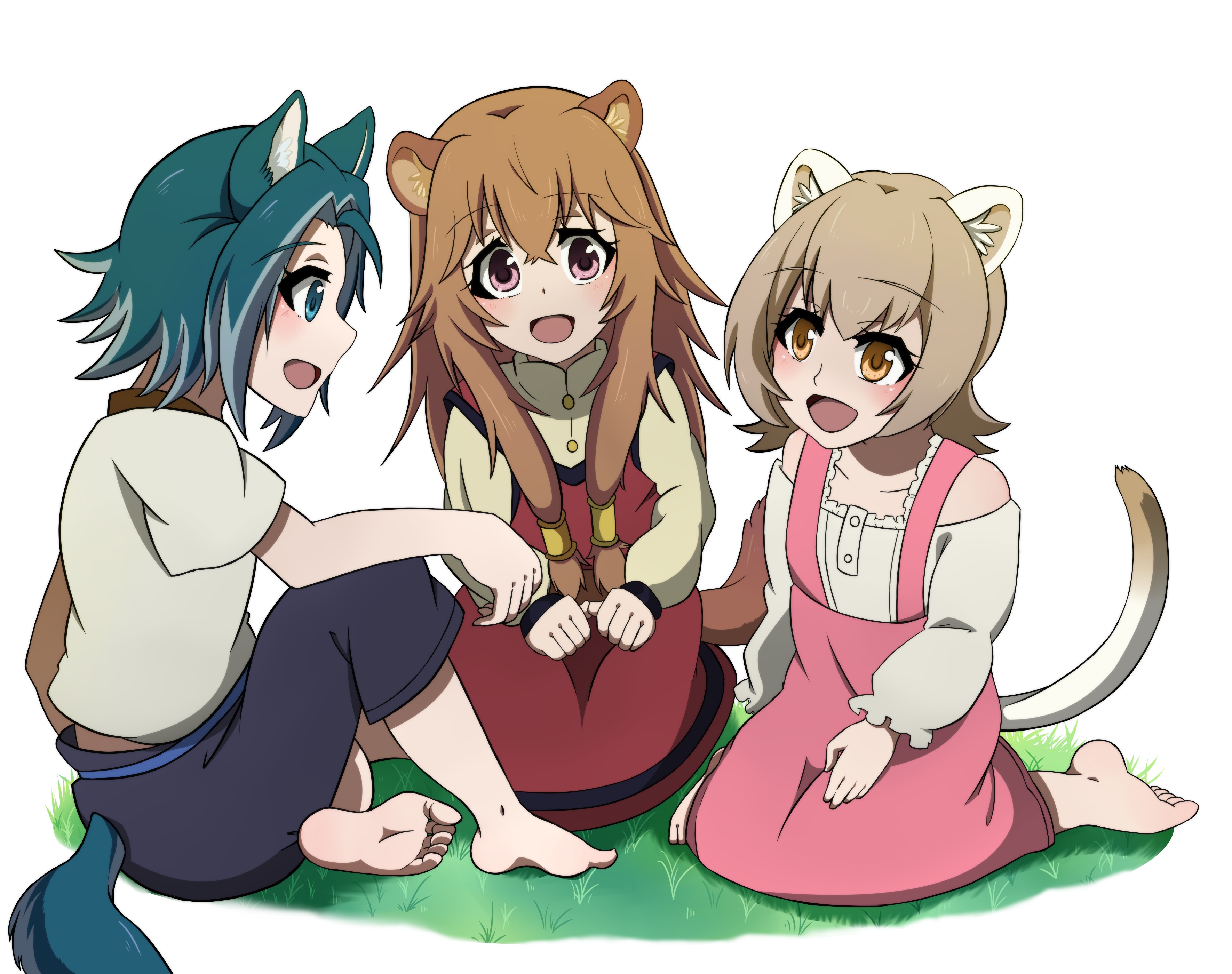 Raphtalia and Filo from The Rising of the Shield Hero HD Wallpaper