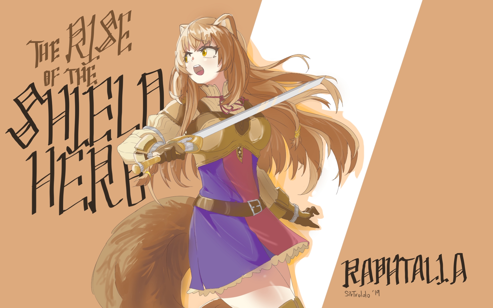 Raphtalia from The Rising of the Shield Hero HD Wallpaper