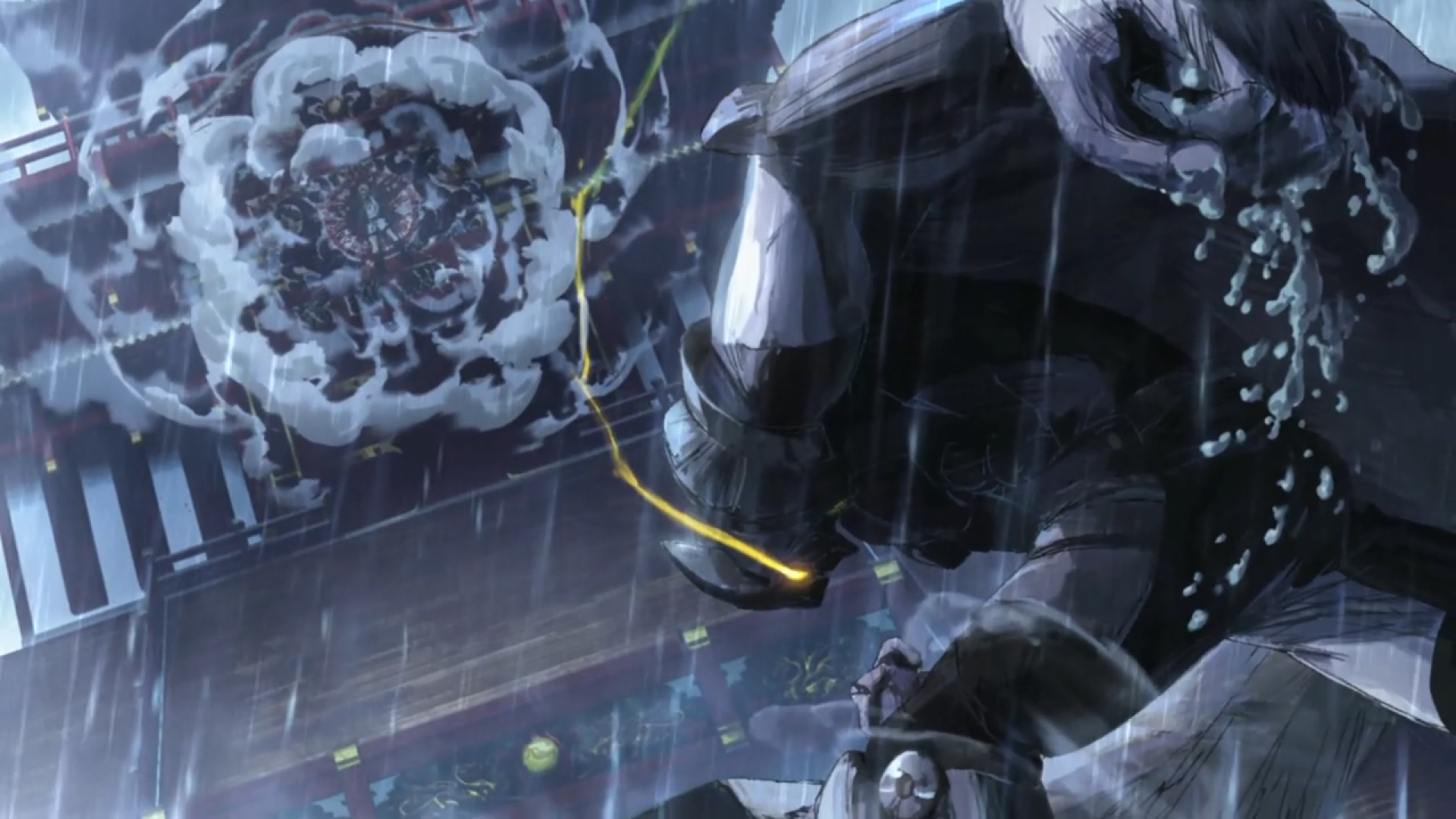 Akame from Akame Ga Kill! in the rain HD Wallpaper