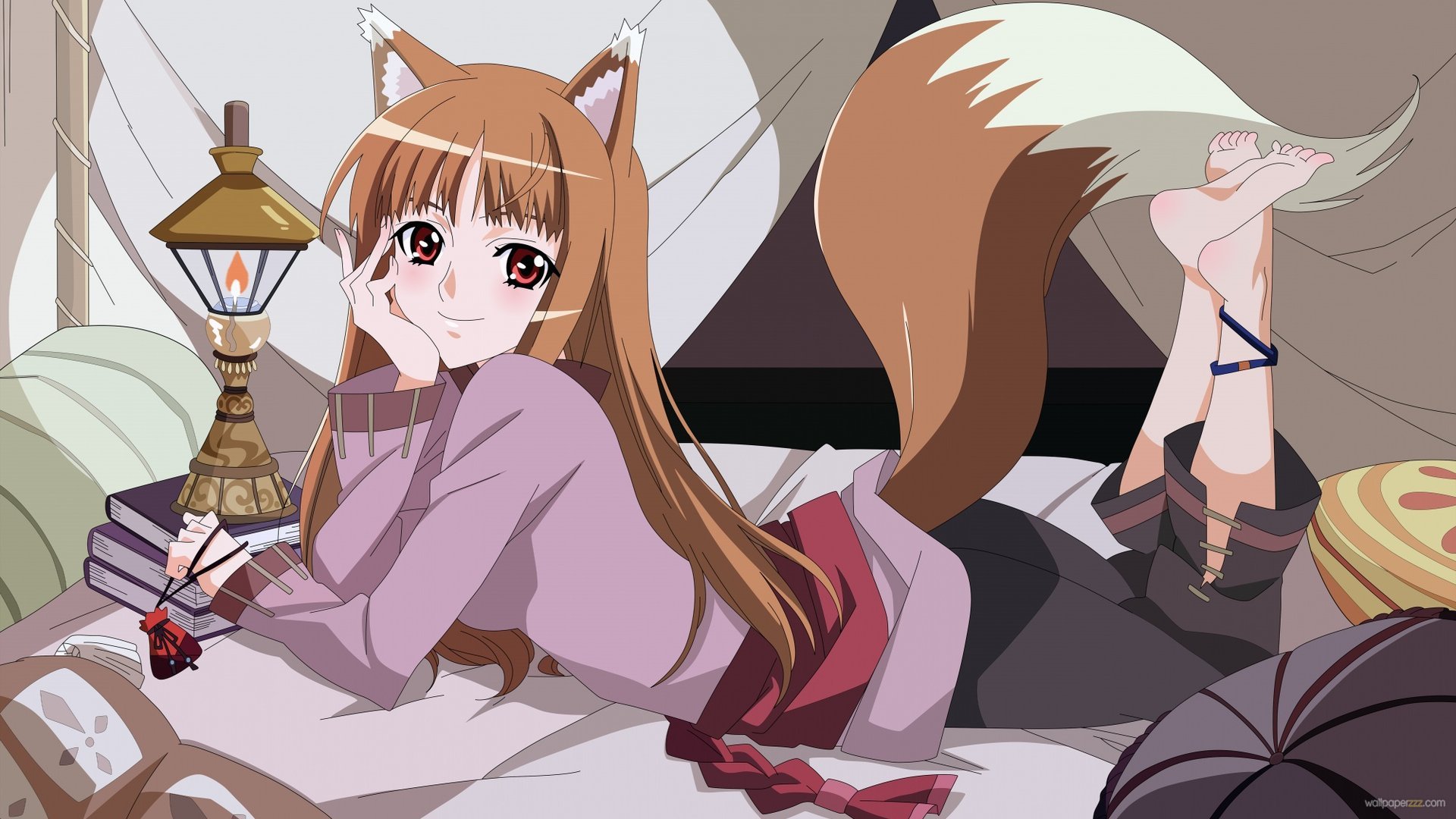 Holo from Spice & Wolf HD Wallpaper