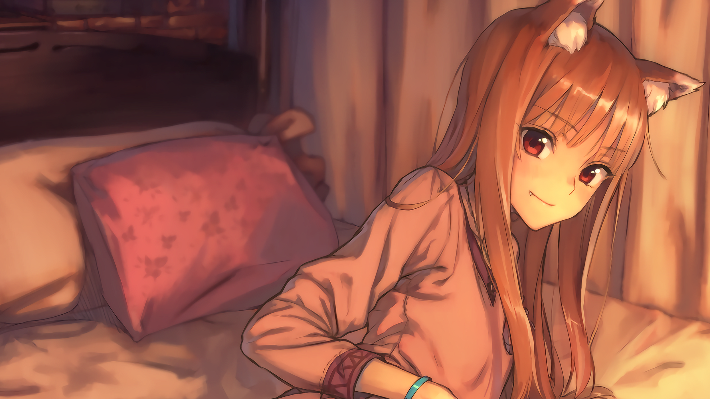 Holo from Spice & Wolf HD Wallpaper