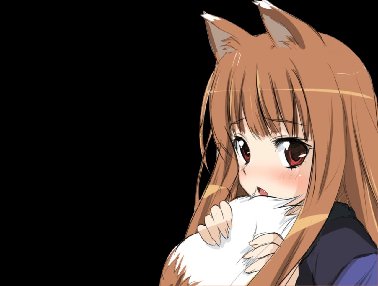 Holo from Spice & Wolf HD Wallpaper