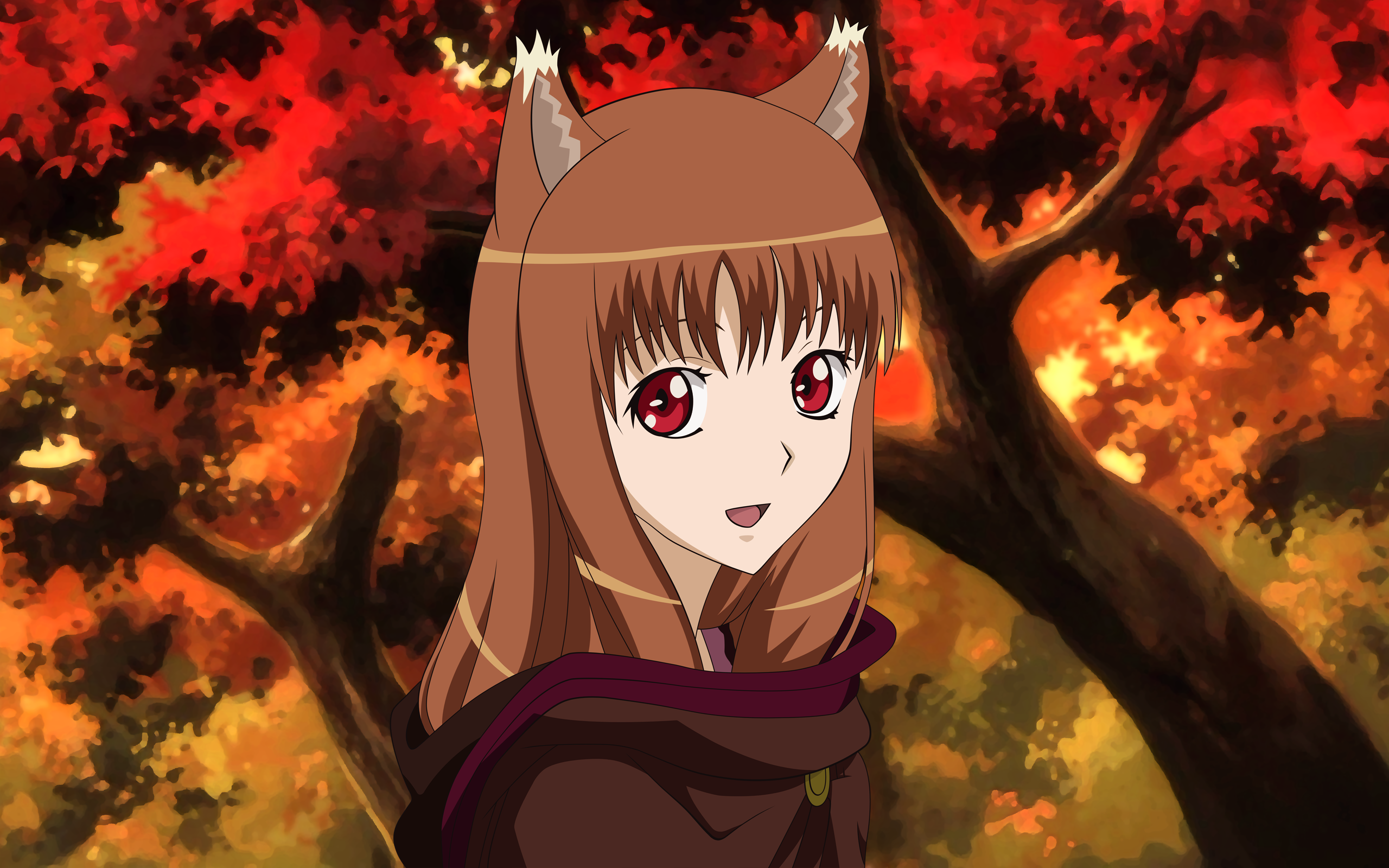 Holo from Spice & Wolf HD Wallpaper