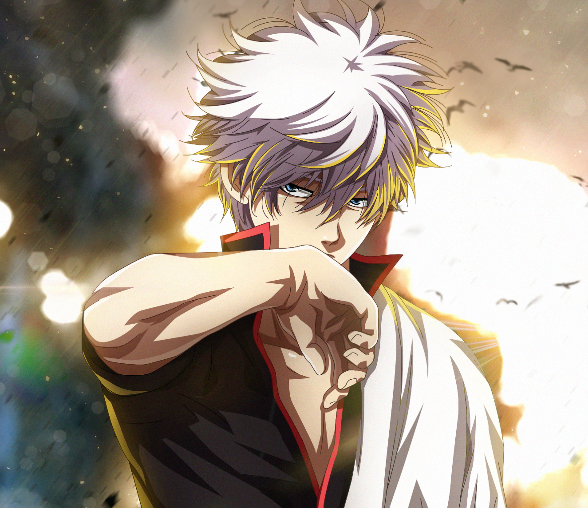 Gintoki Sakata from Gintama HD Wallpaper