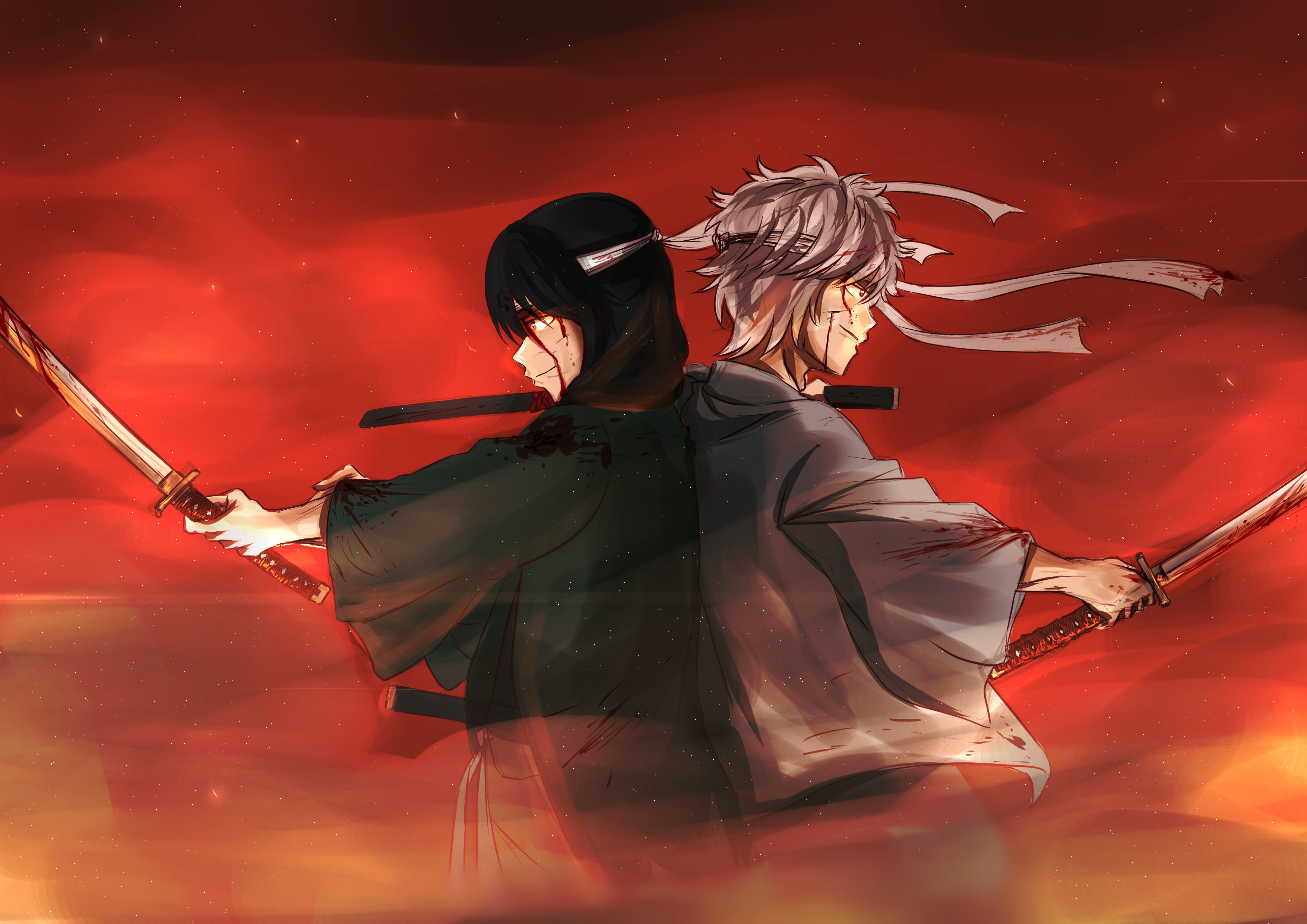 Gintoki Sakata from Gintama HD Wallpaper