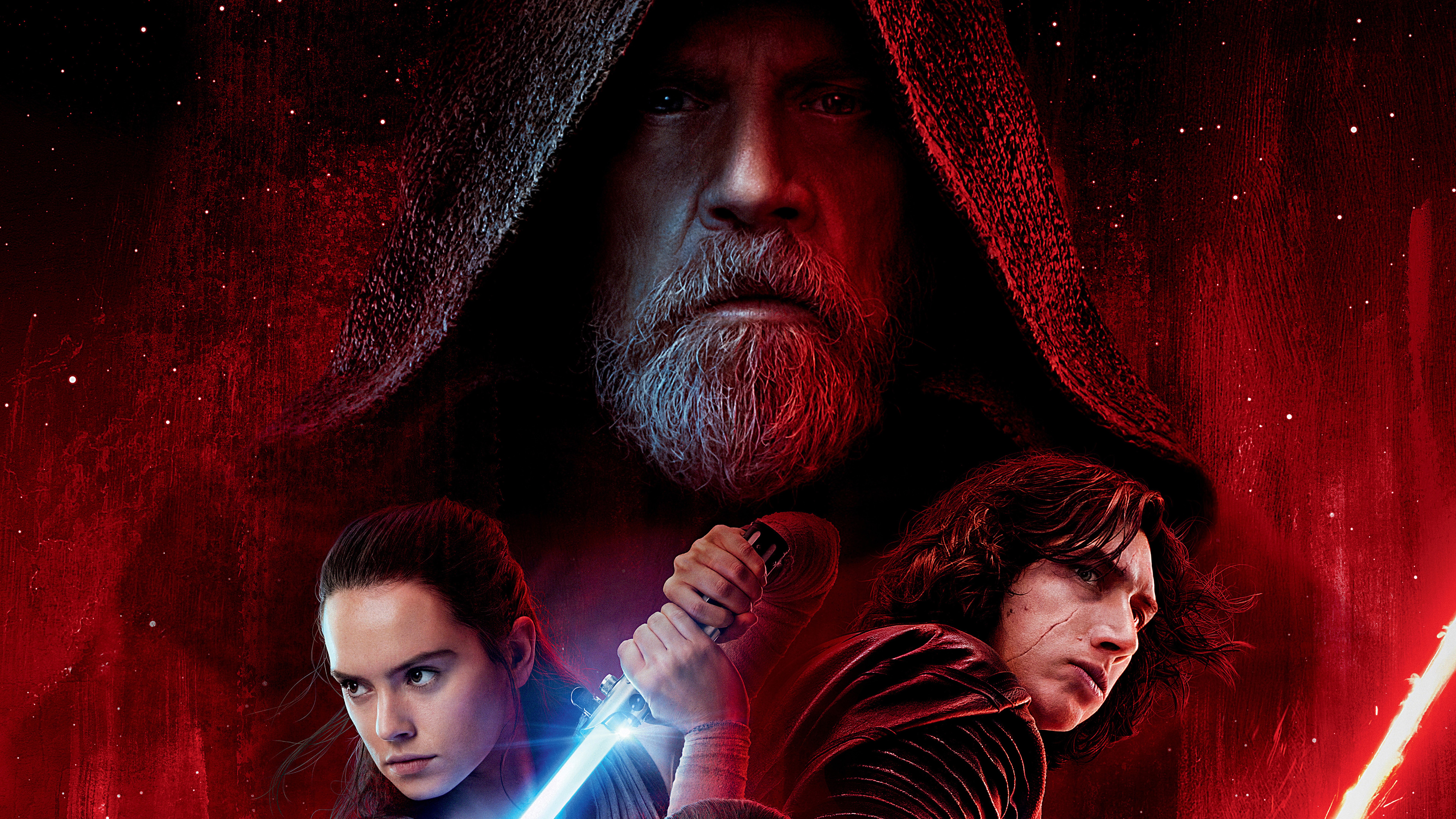 Luke Skywalker from Star Wars The Last Jedi HD Wallpaper