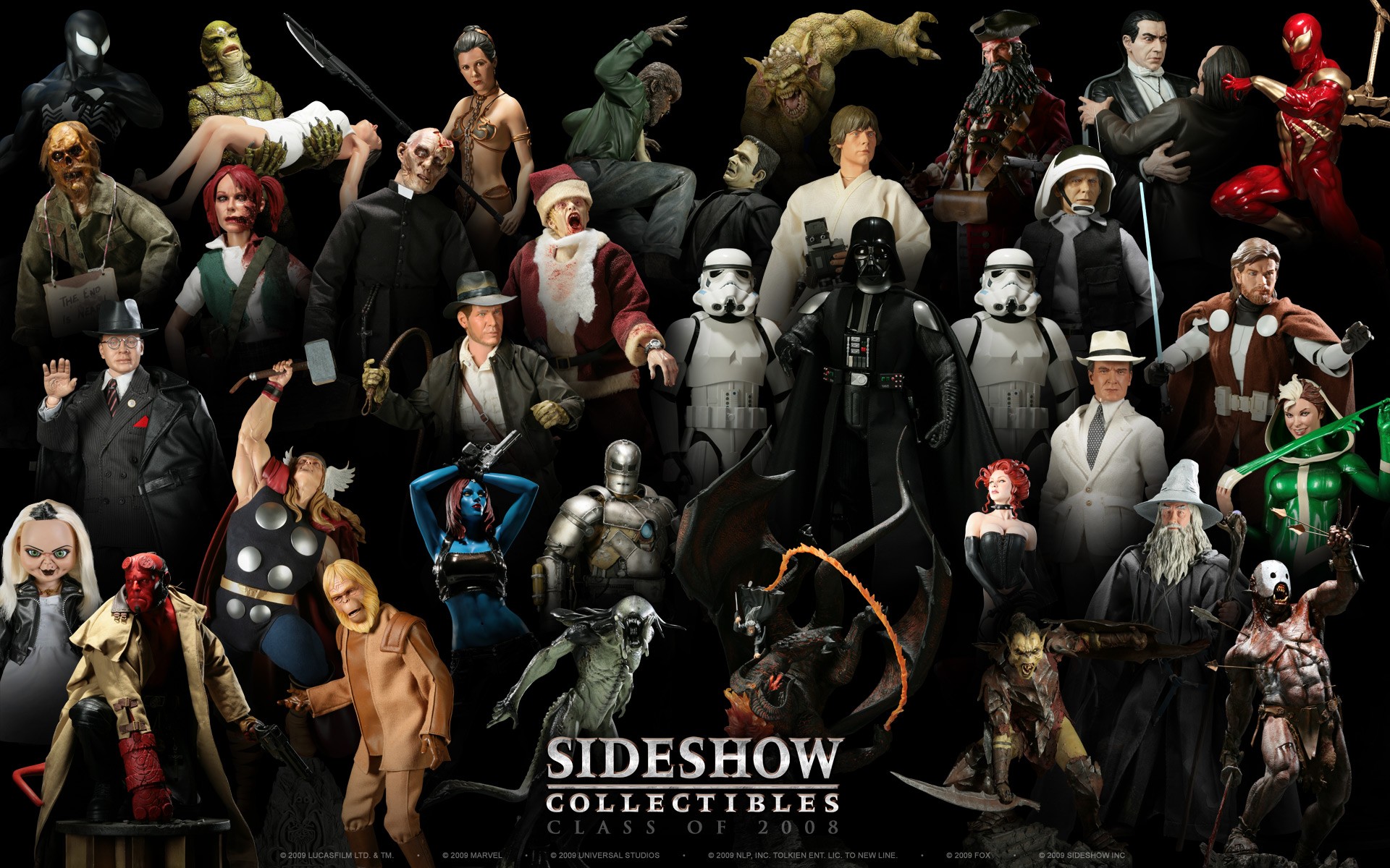 Sideshow Collectibles Class of 2008 HD Wallpaper