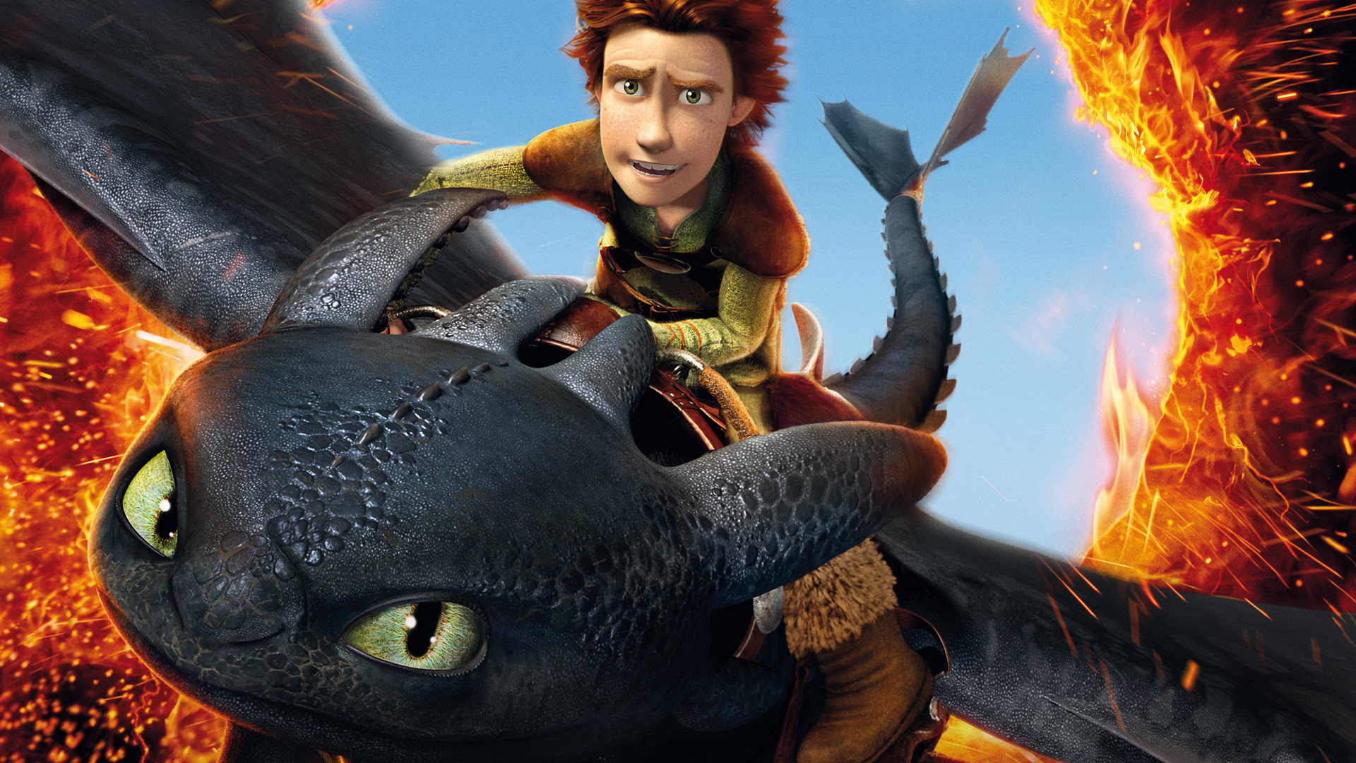 Hiccup and Toothless from How to Train Your Dragon HD Wallpaper