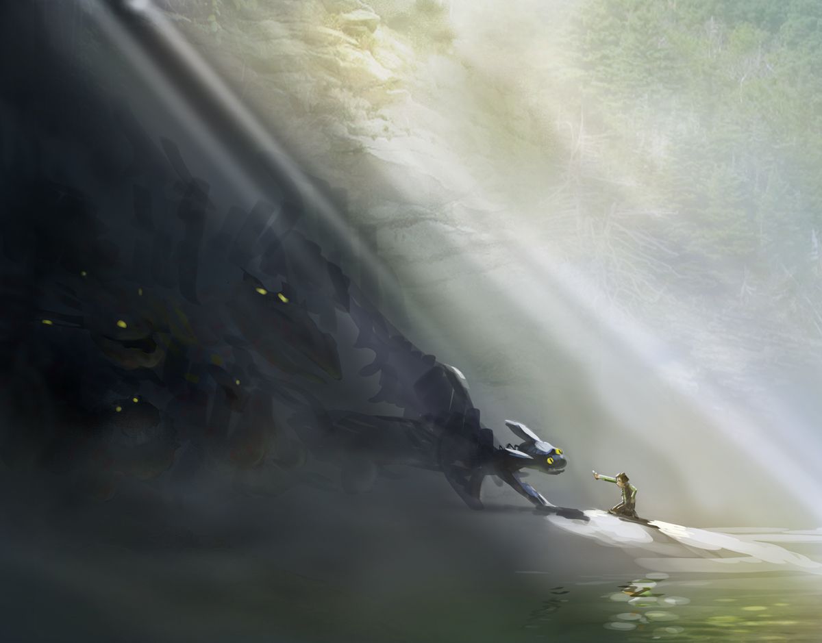Toothless and Hiccup from How to Train Your Dragon HD Wallpaper