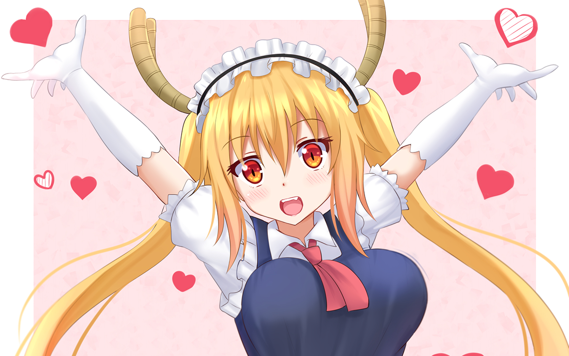 Tohru from Miss Kobayashi's Dragon Maid HD Wallpaper
