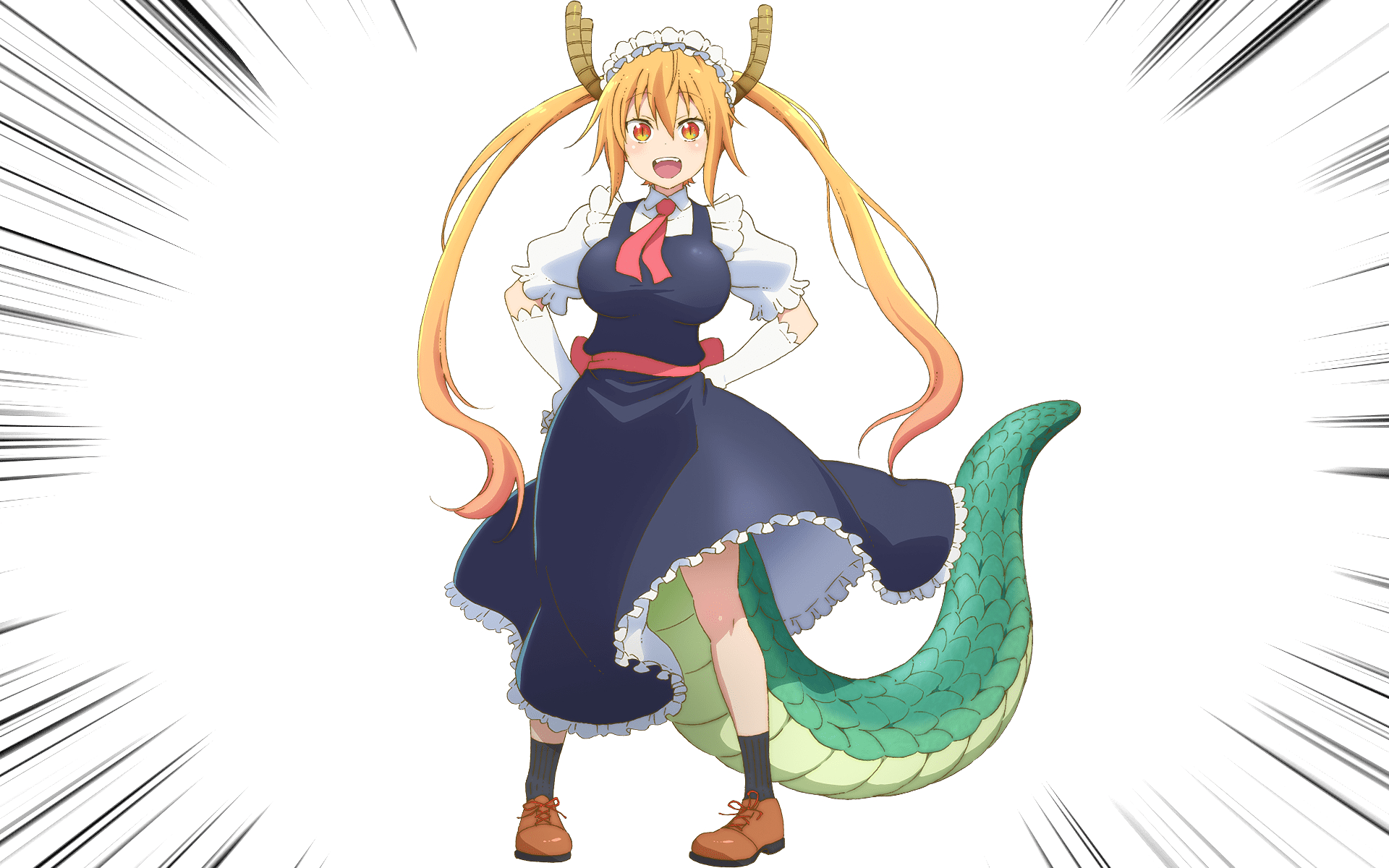 Tohru from Miss Kobayashi's Dragon Maid HD Wallpaper
