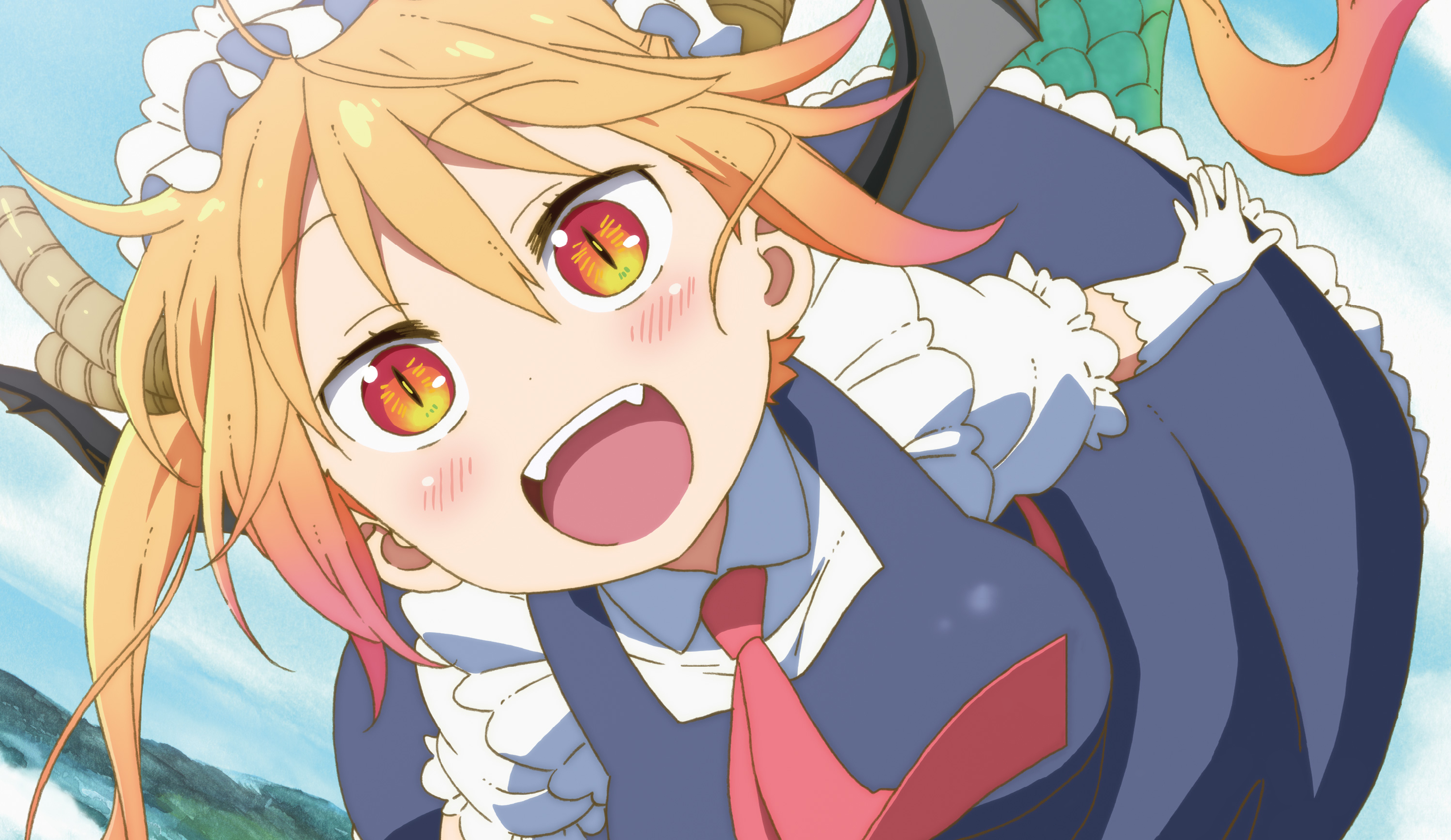 Tohru from Miss Kobayashi's Dragon Maid HD Wallpaper