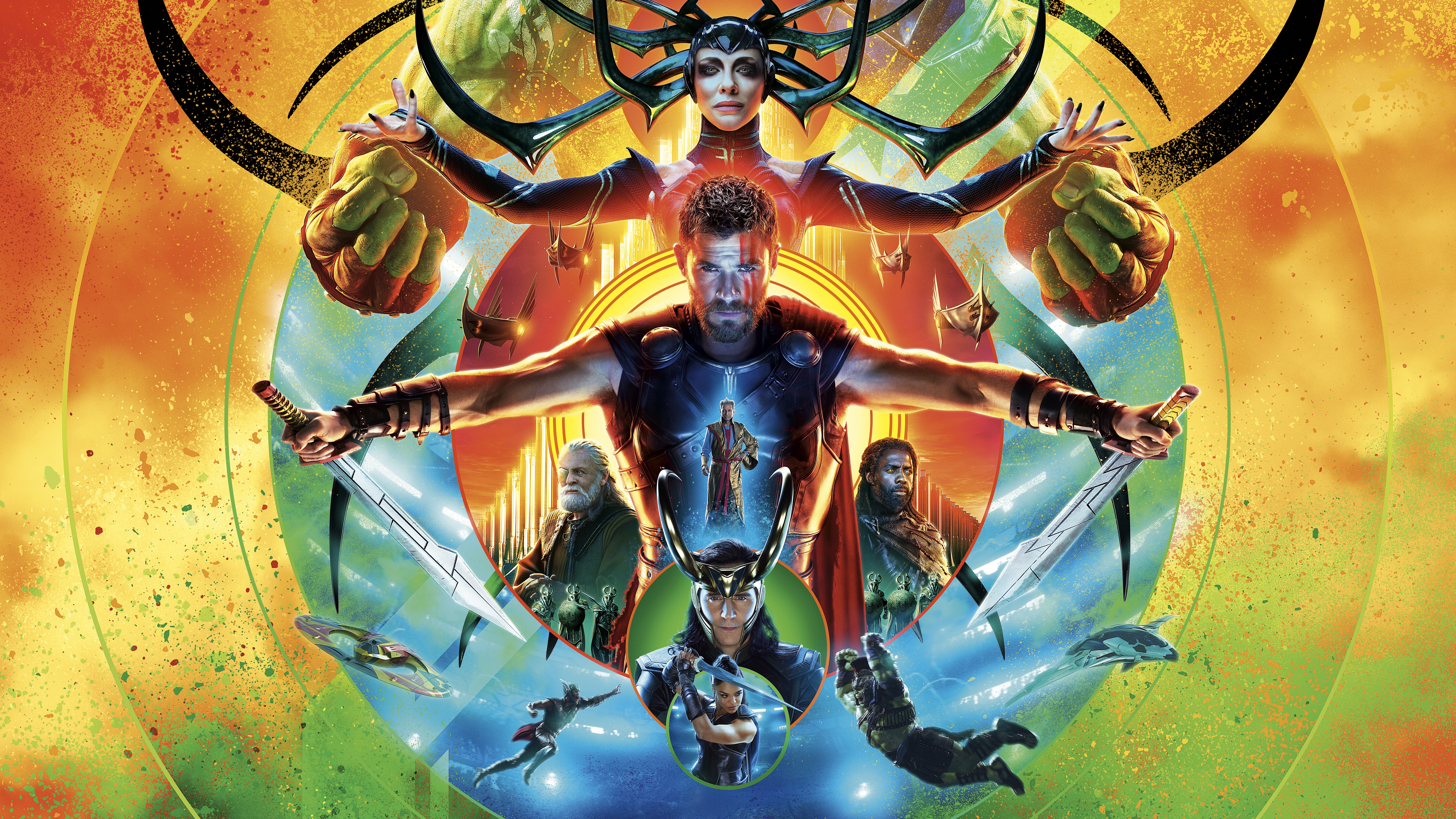 Thor: Ragnarok Poster with Loki HD Wallpaper