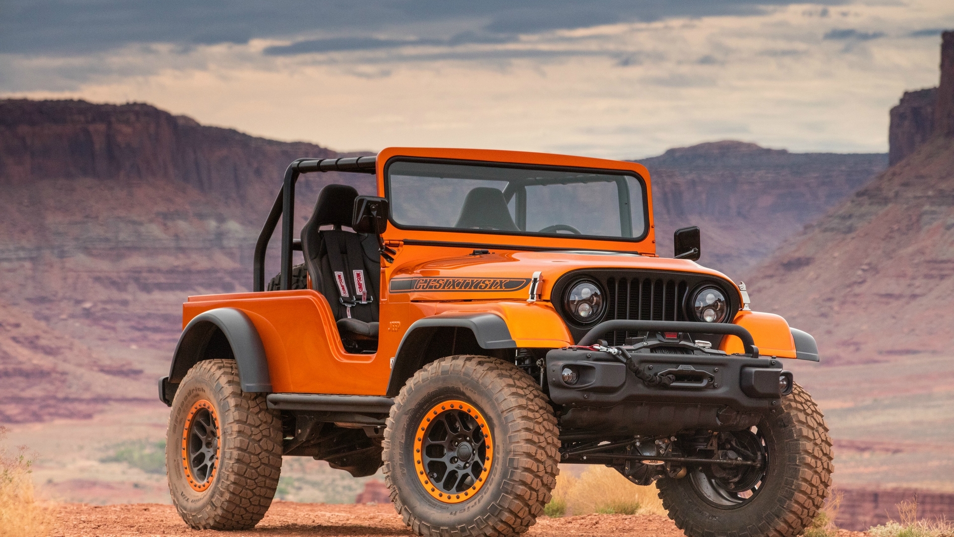 Jeep CJ66 Concept Off-Road Vehicle HD Wallpaper