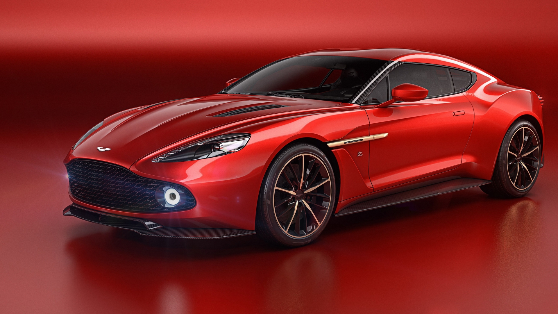 Aston Martin Vanquish Zagato HD Wallpaper
