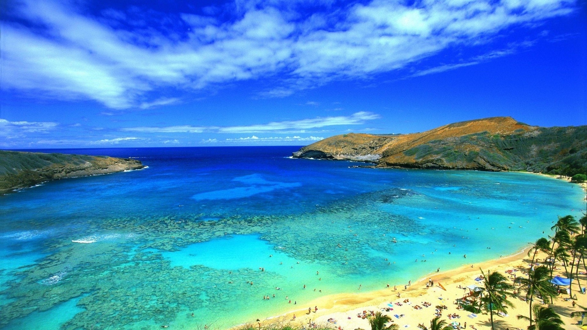 Hanauma Bay, Oahu, Hawaii HD Wallpaper