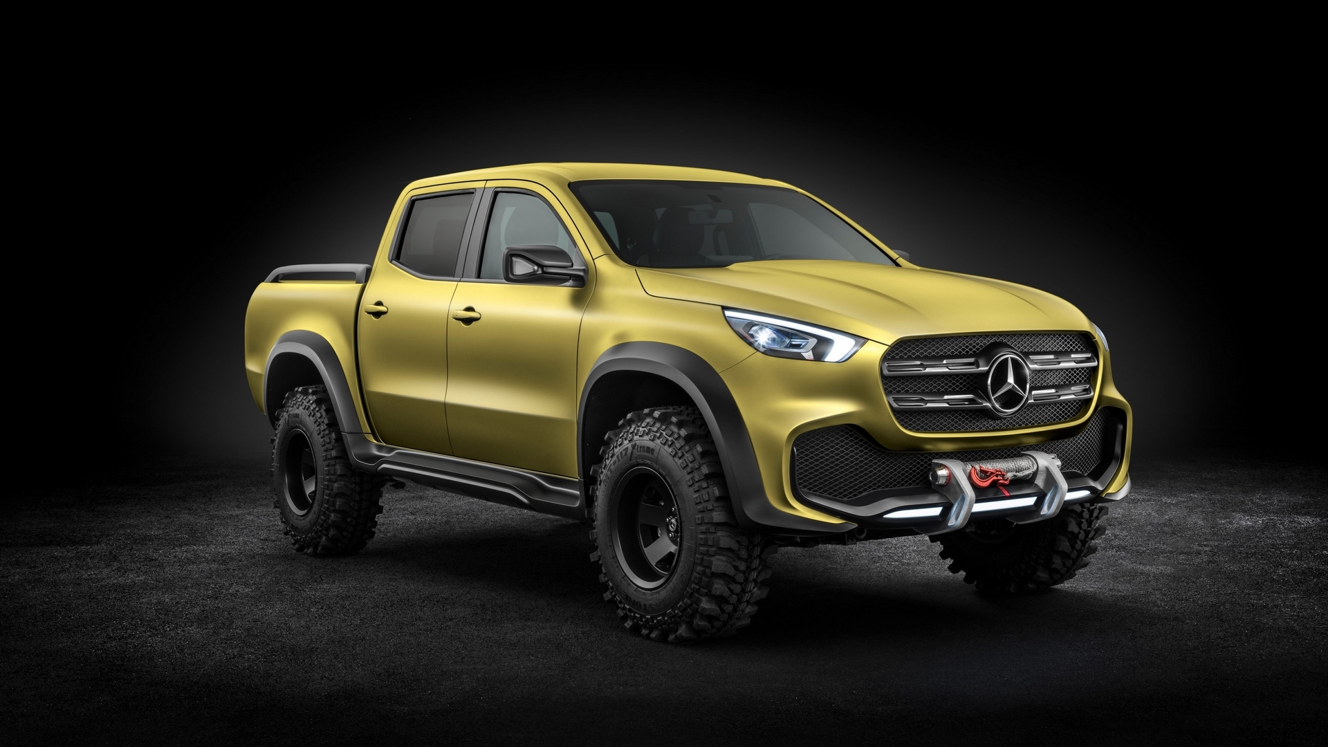 Mercedes-Benz X-Class Concept pickup truck HD Wallpaper