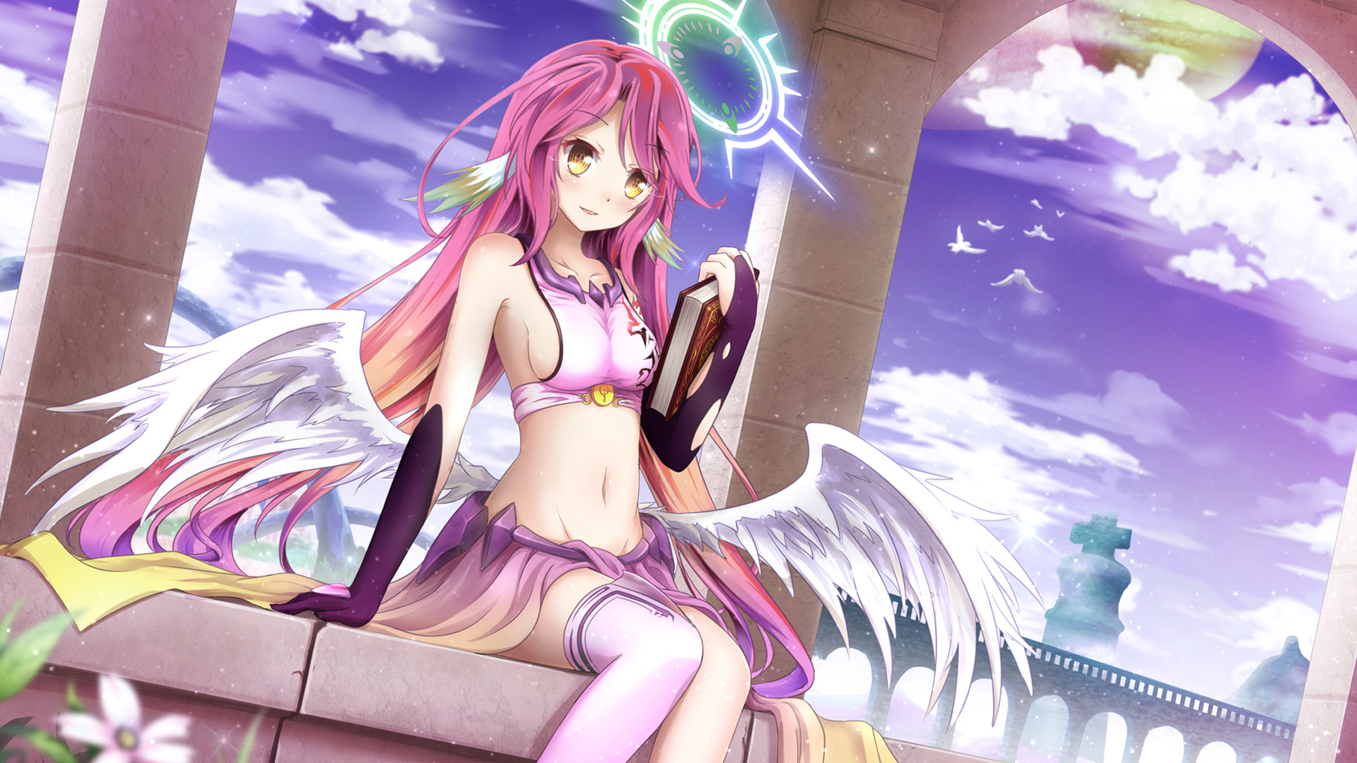 Jibril from No Game No Life HD Wallpaper